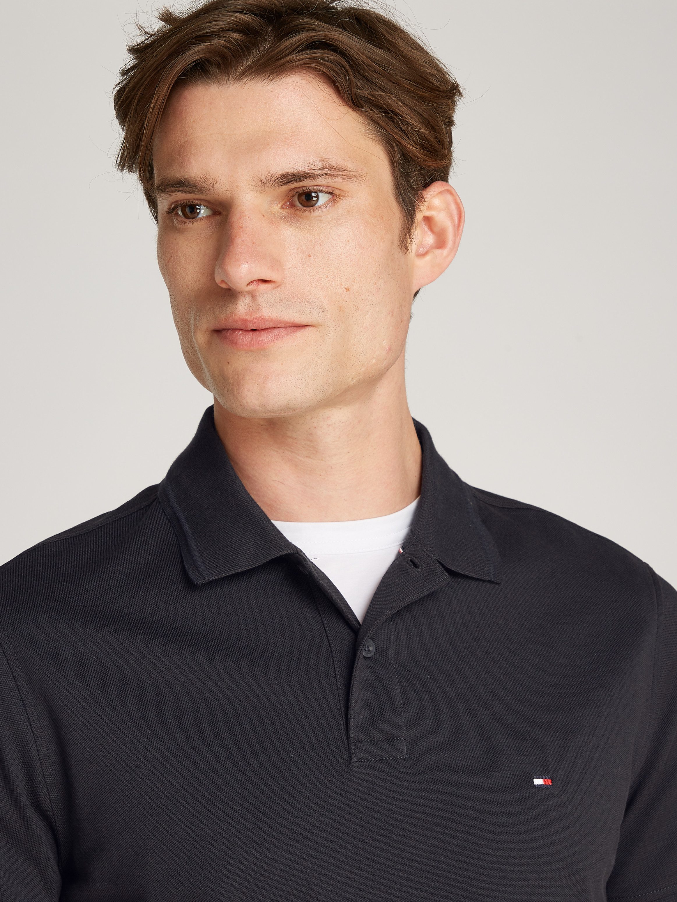 Tommy Hilfiger Poloshirt OXFORD TWO TONE REG POLO