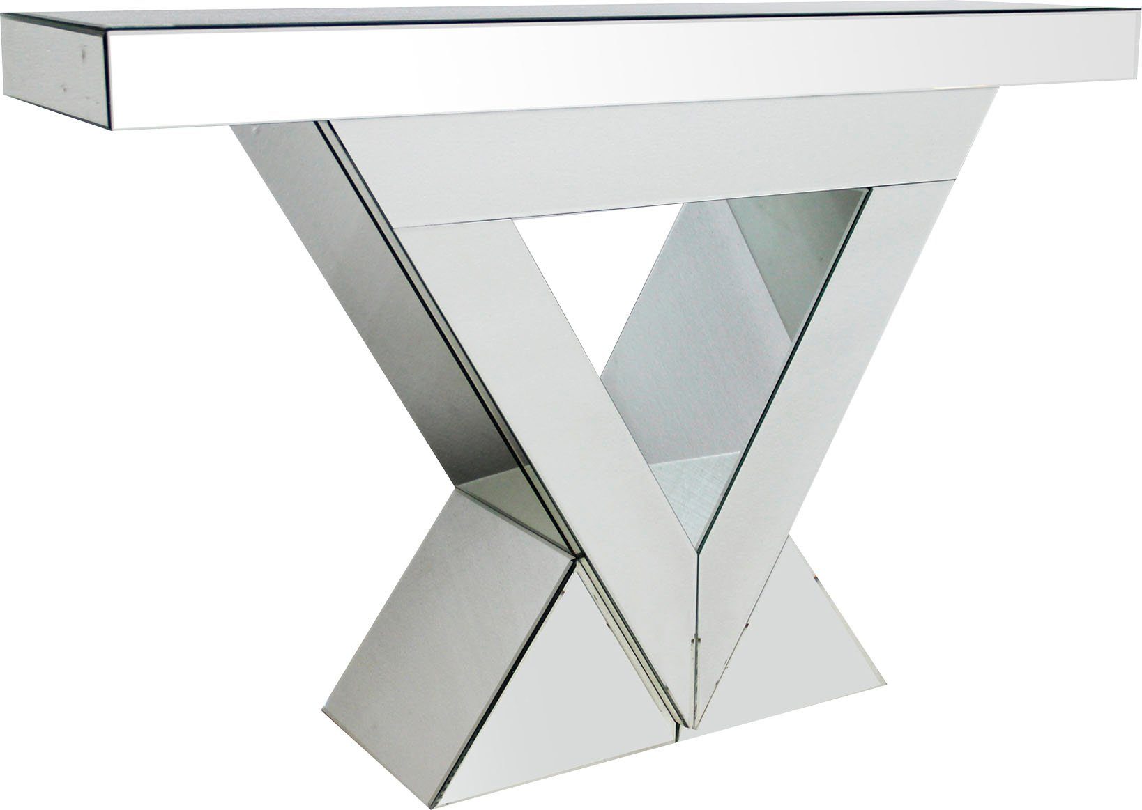 SalesFever Sidetable spiegelend, in chic model en bijzondere look