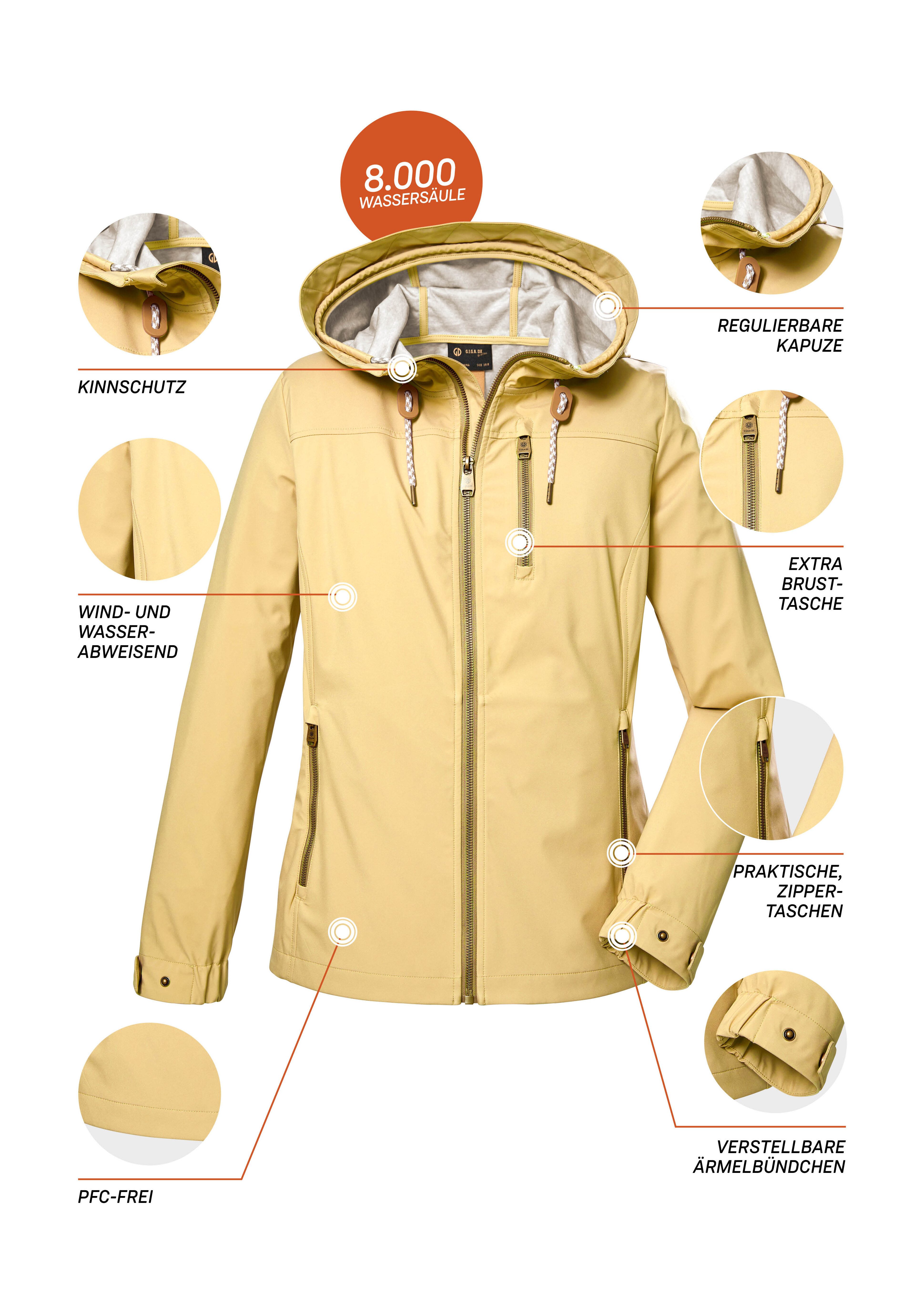 G.I.G.A. DX by killtec Softshell-jack GS 24 WMN SFTSHLL JCKT