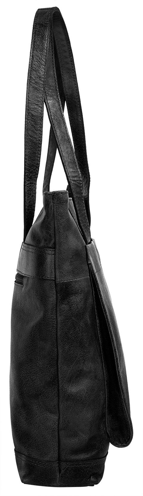 Sansibar Shopper echt leder