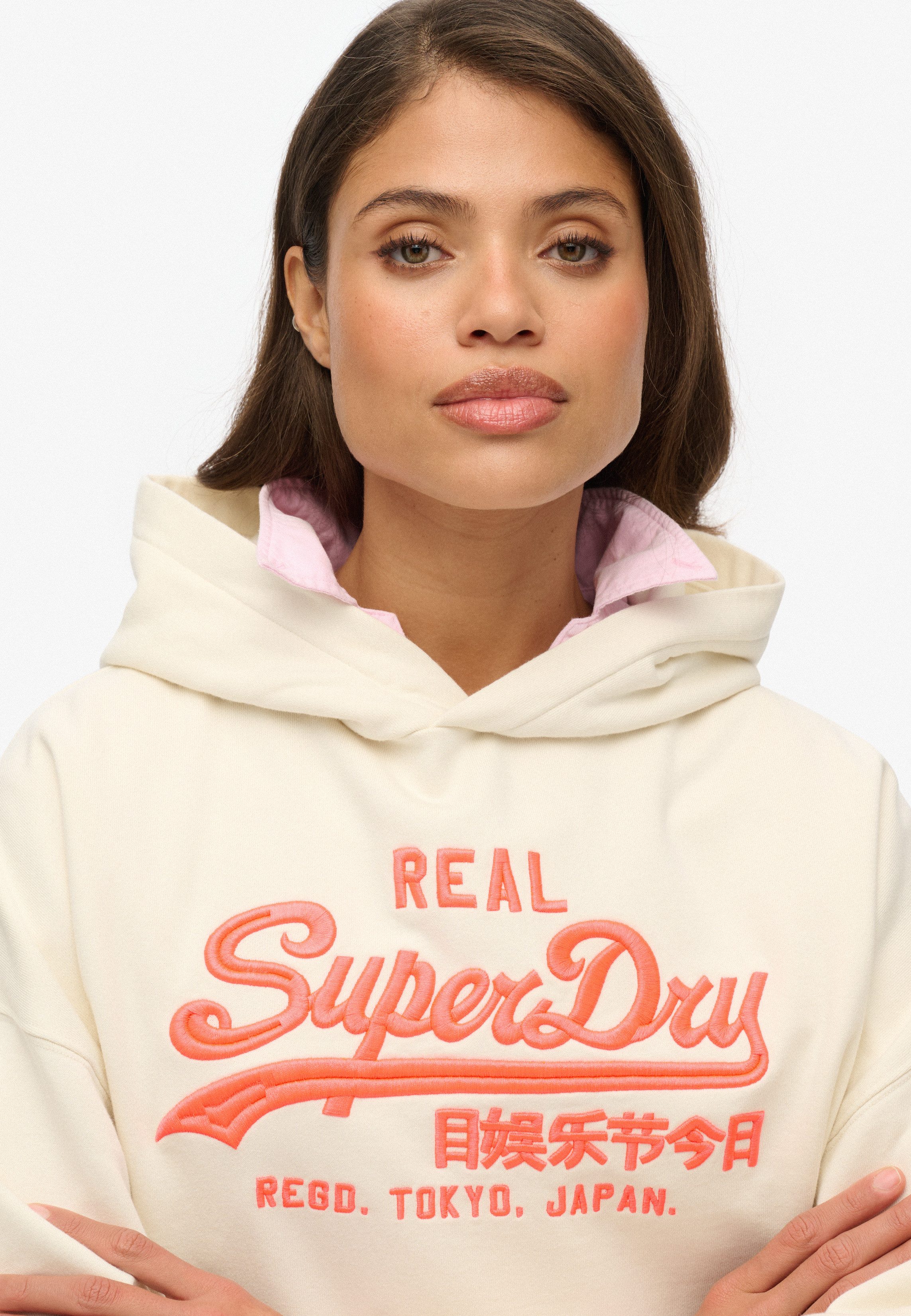 Superdry Hoodie VL NEON RELAXED HOOD