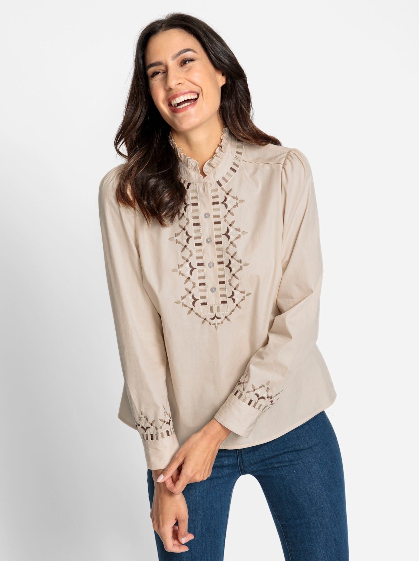 Classic Inspirationen Blouse zonder sluiting