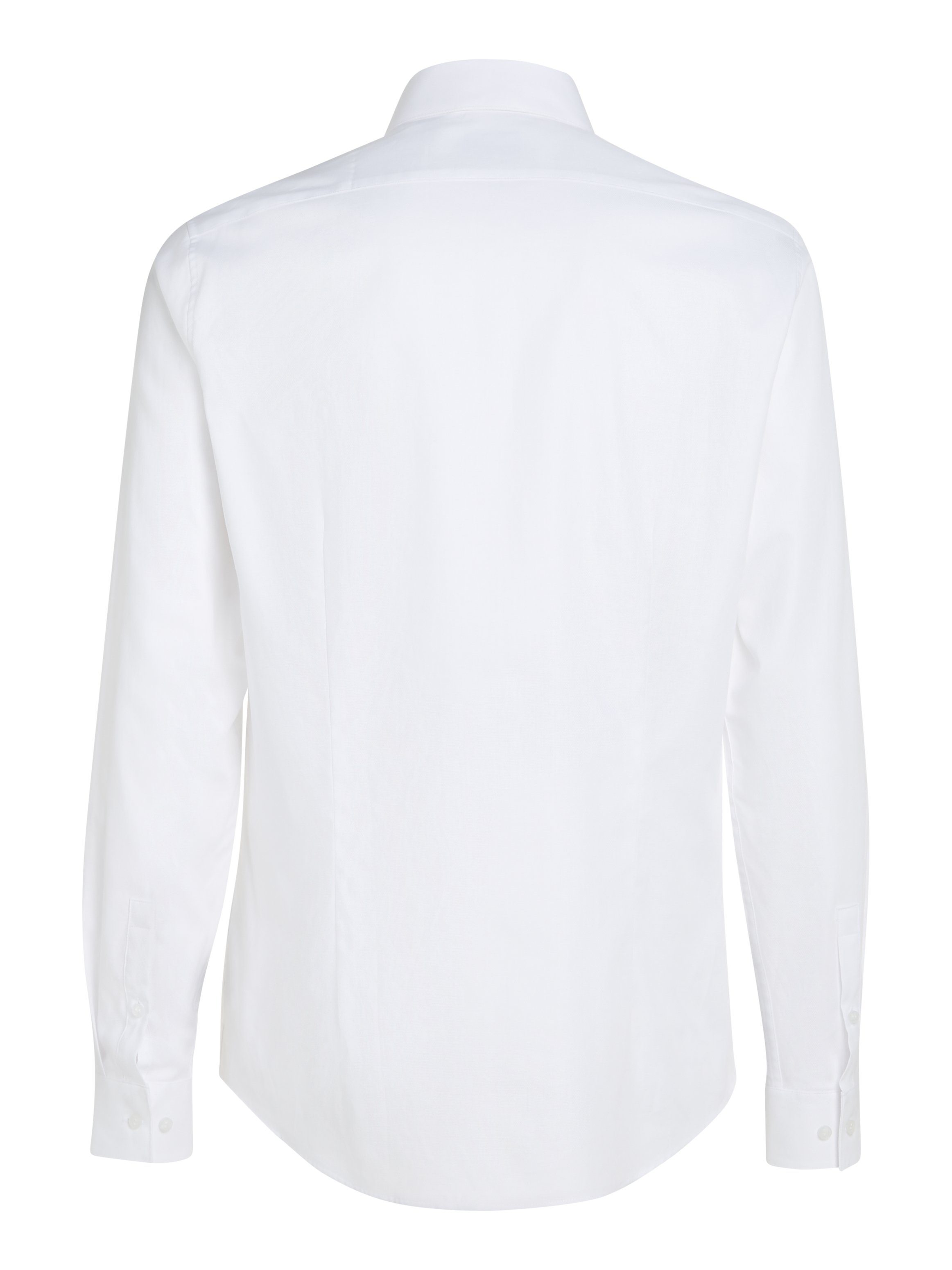 Calvin Klein Overhemd met lange mouwen TONAL STRUCTURE SLIM SHIRT