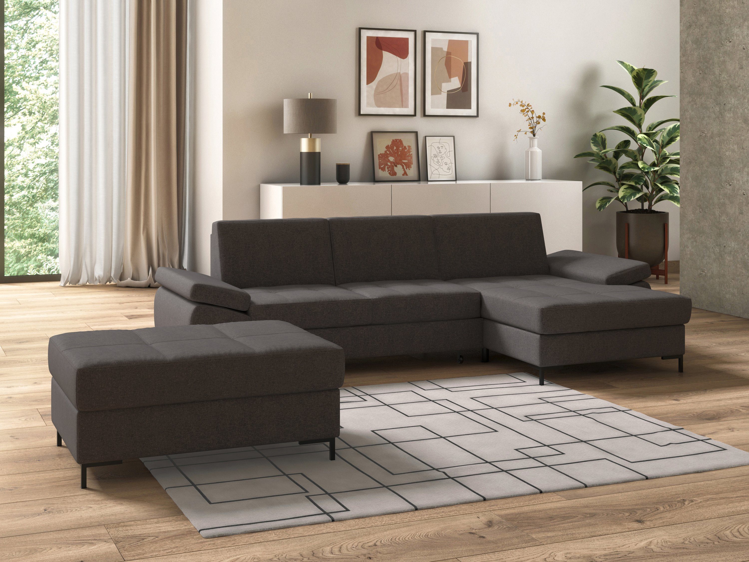 DOMO collection Hocker Capelo inclusief binnenvering
