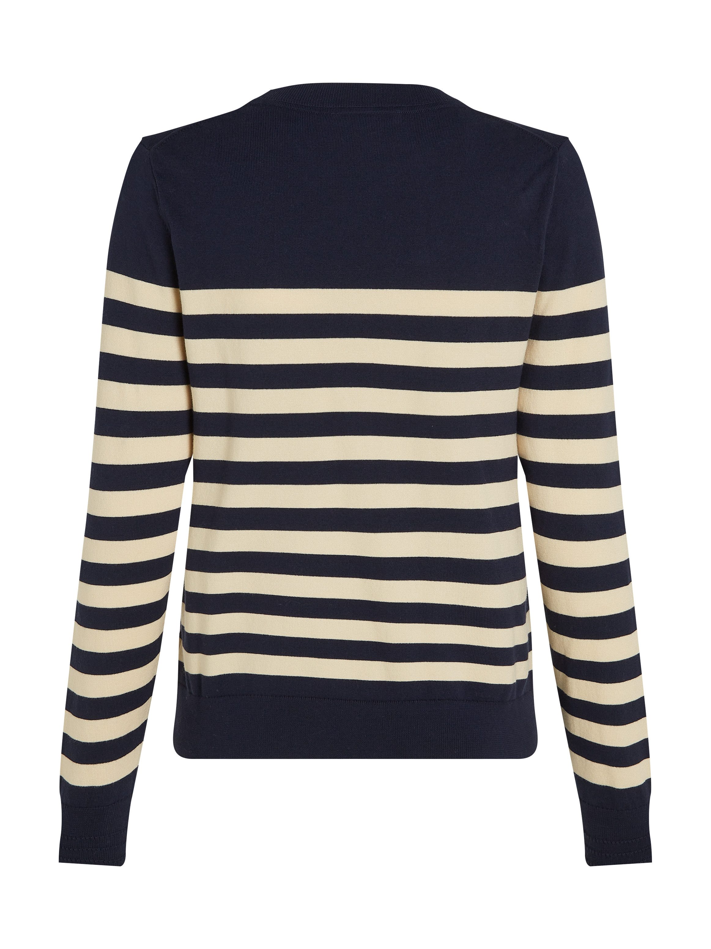 Tommy Hilfiger Trui met ronde hals CO JERSEY STITCH LS C-NK SWT