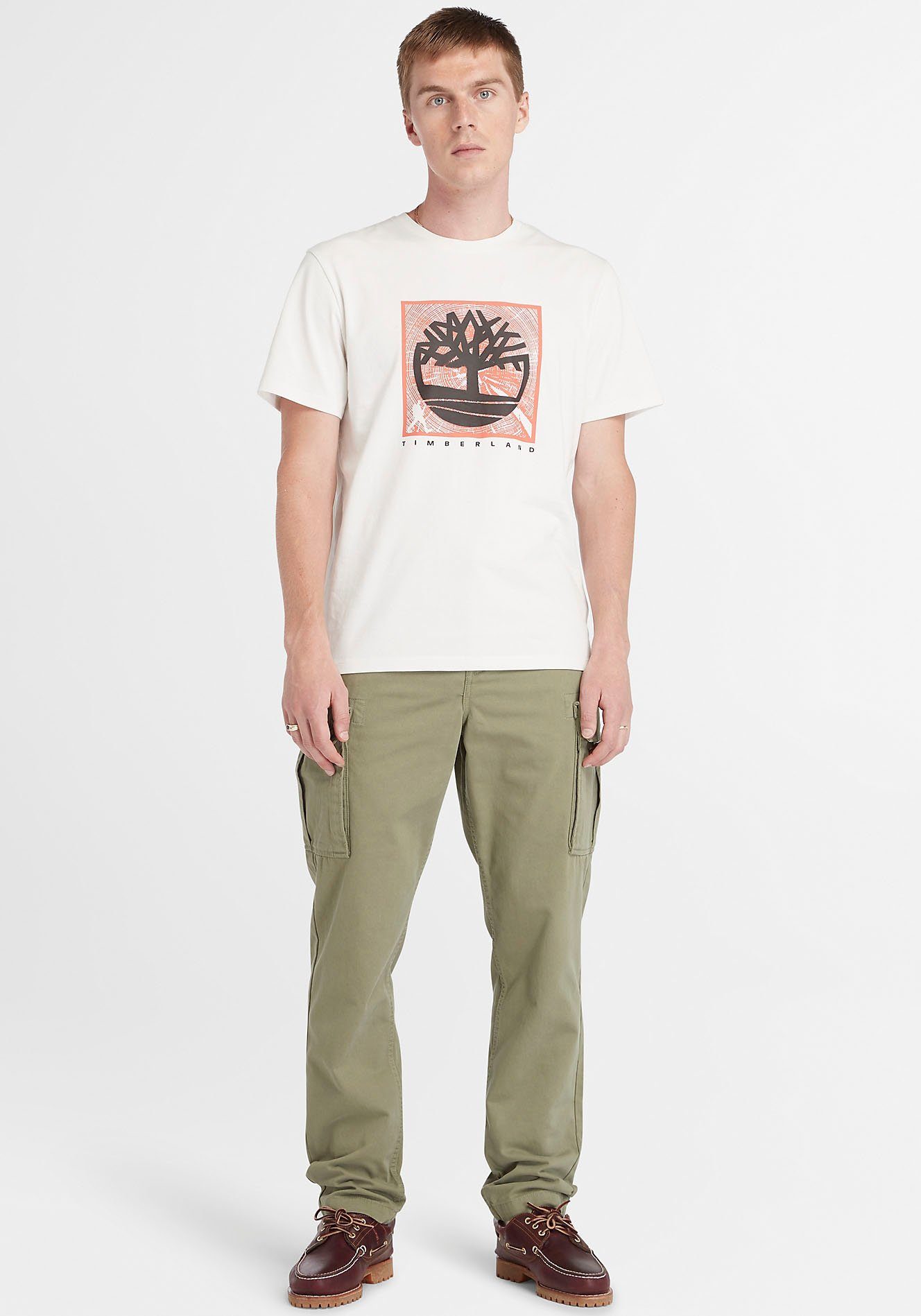 Timberland T-shirt Short Sleeve Front Graphic Tee