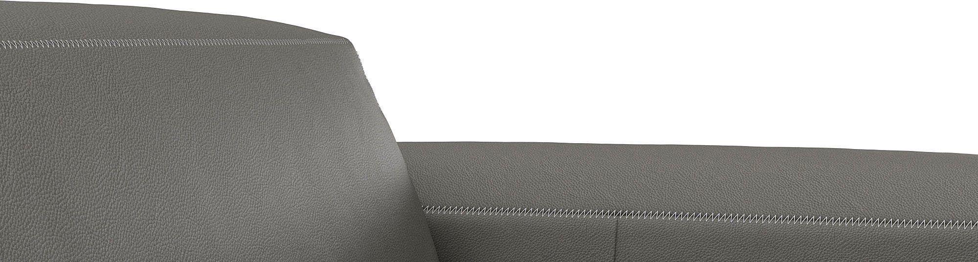 FLEXLUX 3-zitsbank Lucera bank, super comfortabel door hoogwaardige zitopbouw met koudschuim