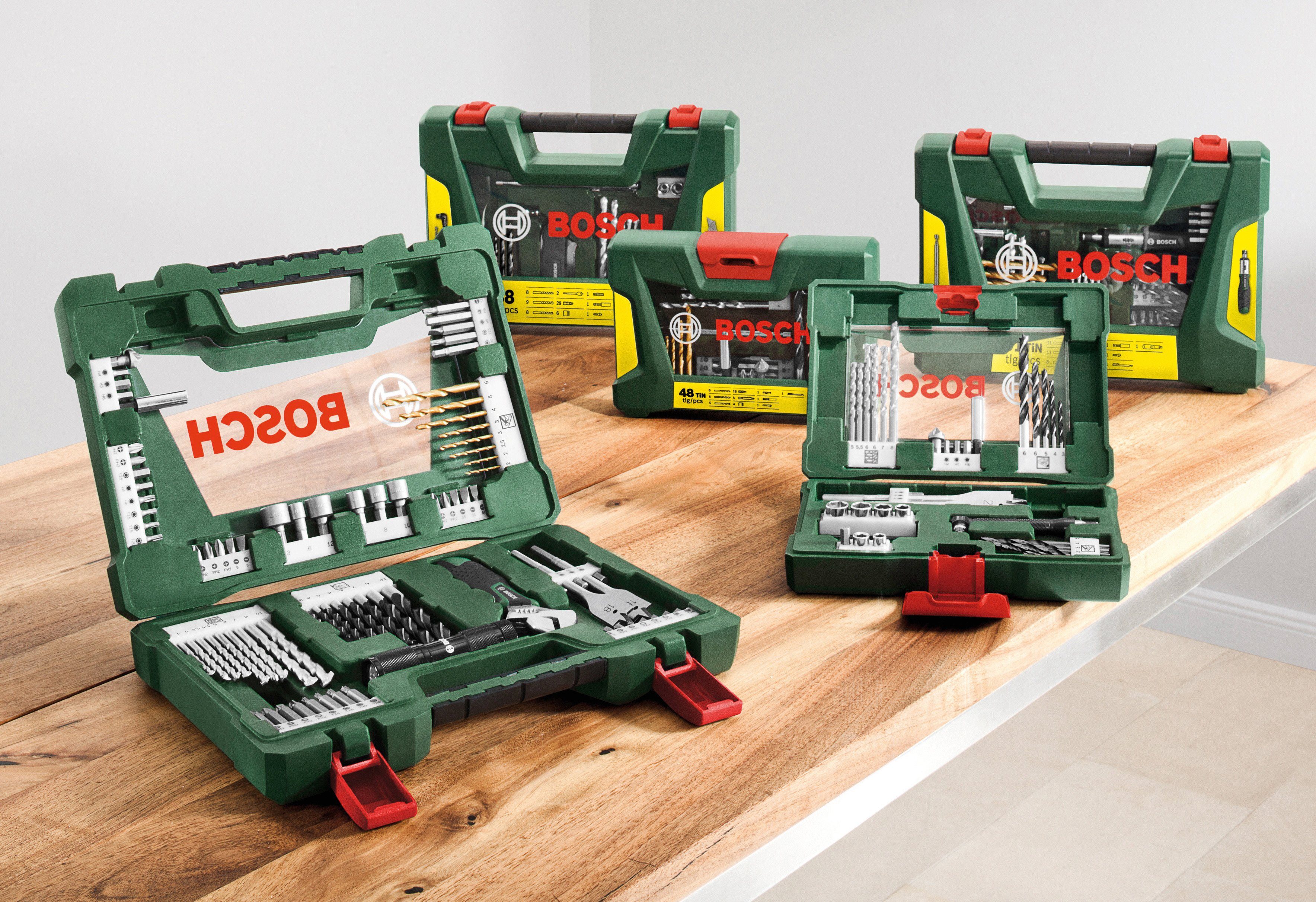 Bosch Gardentools Boor en bitset V-line 91-delig