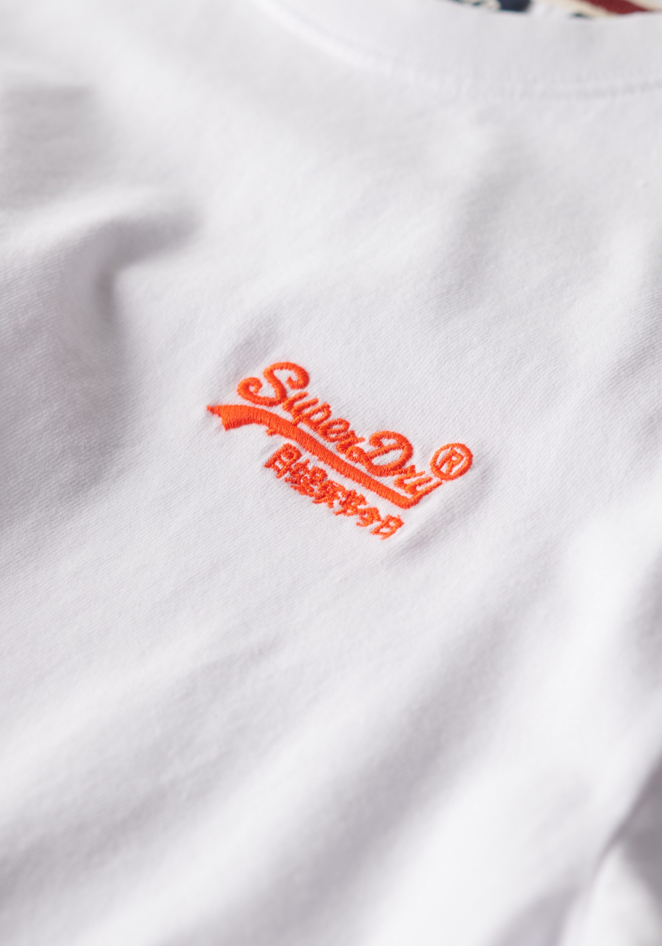 Superdry Shirt met ronde hals ESSENTIAL LOGO EMB TEE