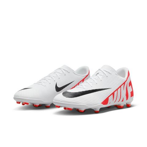 Nike Nike mercurial vapor club mg voetbalschoenen wit-rood heren