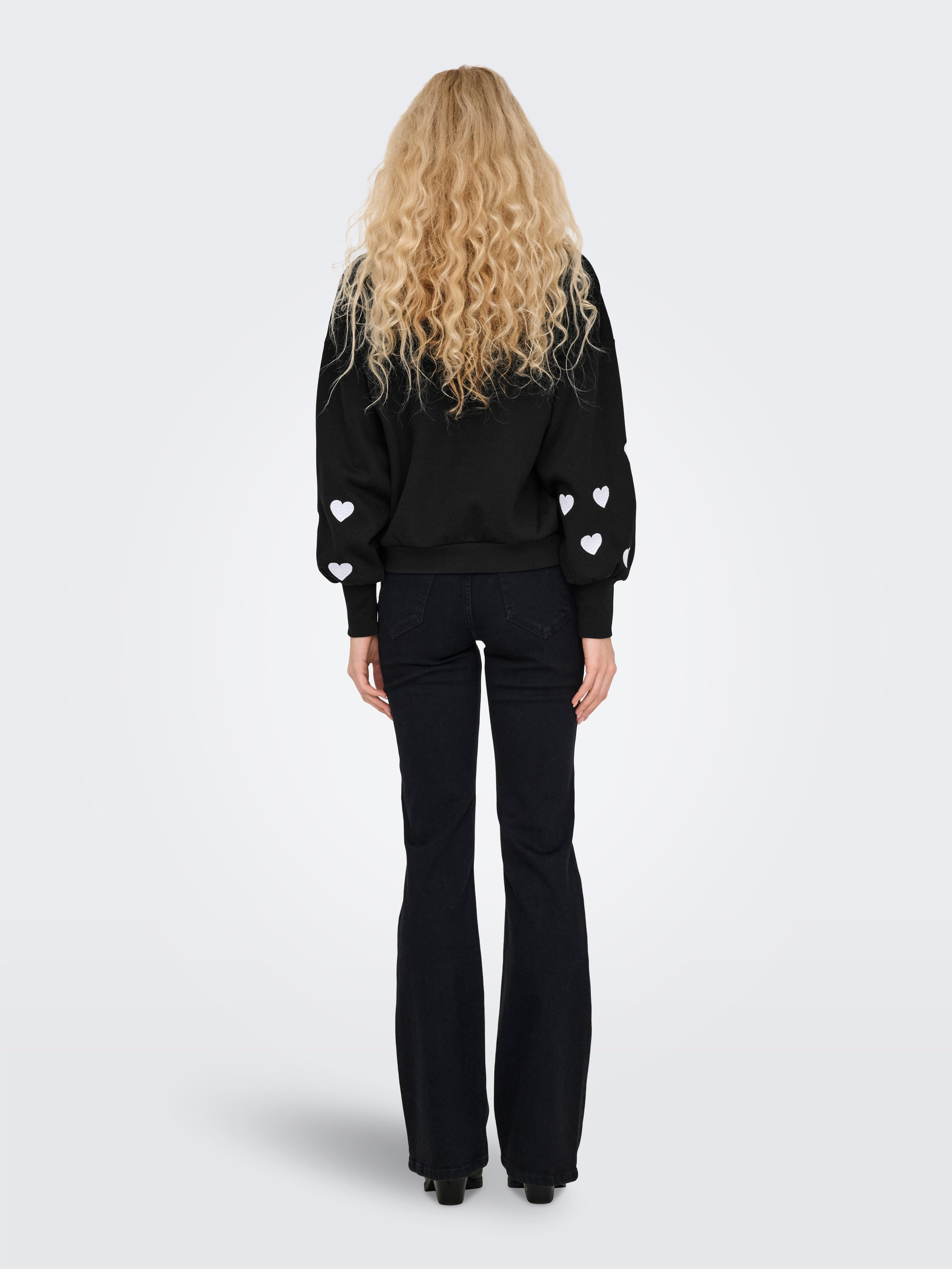 Only Sweatshirt ONLBECCA L/S O-NECK SWT