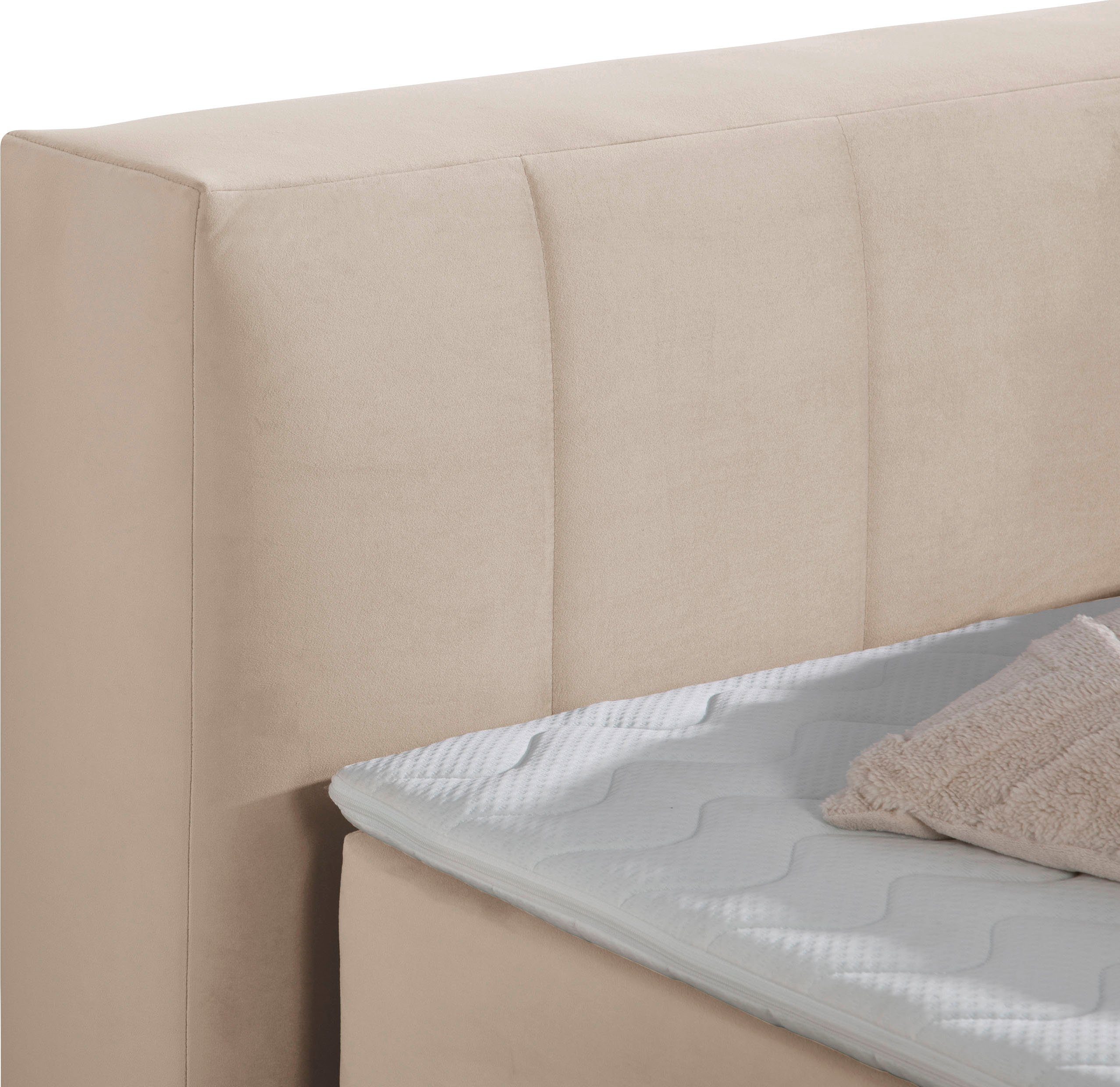 Guido Maria Kretschmer Home&Living Boxspring Chelles incl. koudschuim matrastopper, in 5 breedtes en 3 matrastypes