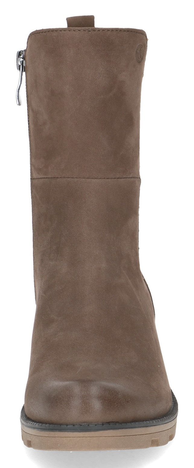 Caprice Chelsea-boots hakken, enkellaars, comfort schoen met brede stretchinzet
