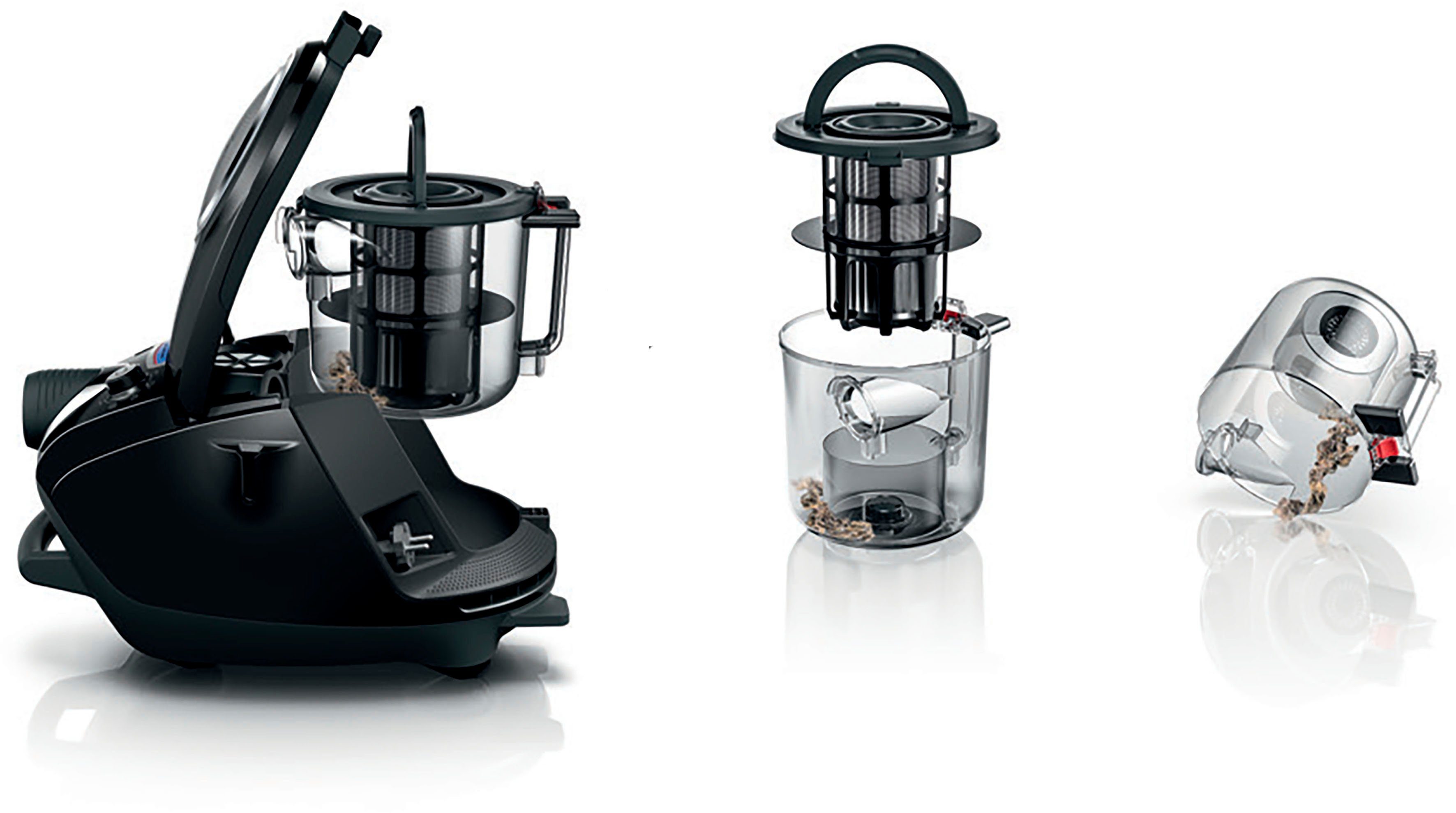 BOSCH Stofzuiger Serie 8 ProSilence BGS7MS64, hygiënefilter, 10 jaar garantie op de motor