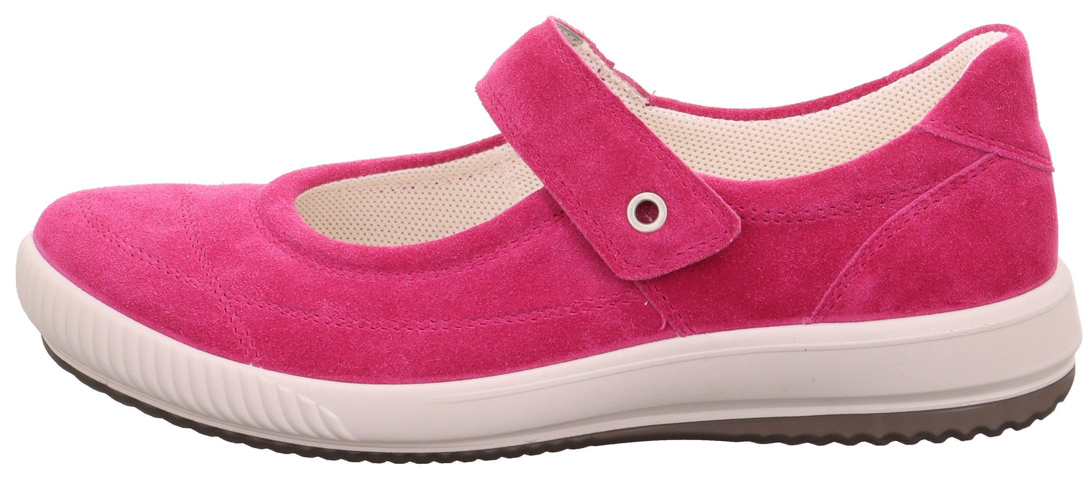 Legero Ballerina's met riempje TANARO 5.0 , slippers, ballerina's, instapschoen met verwisselbaar voetbed en klittenband