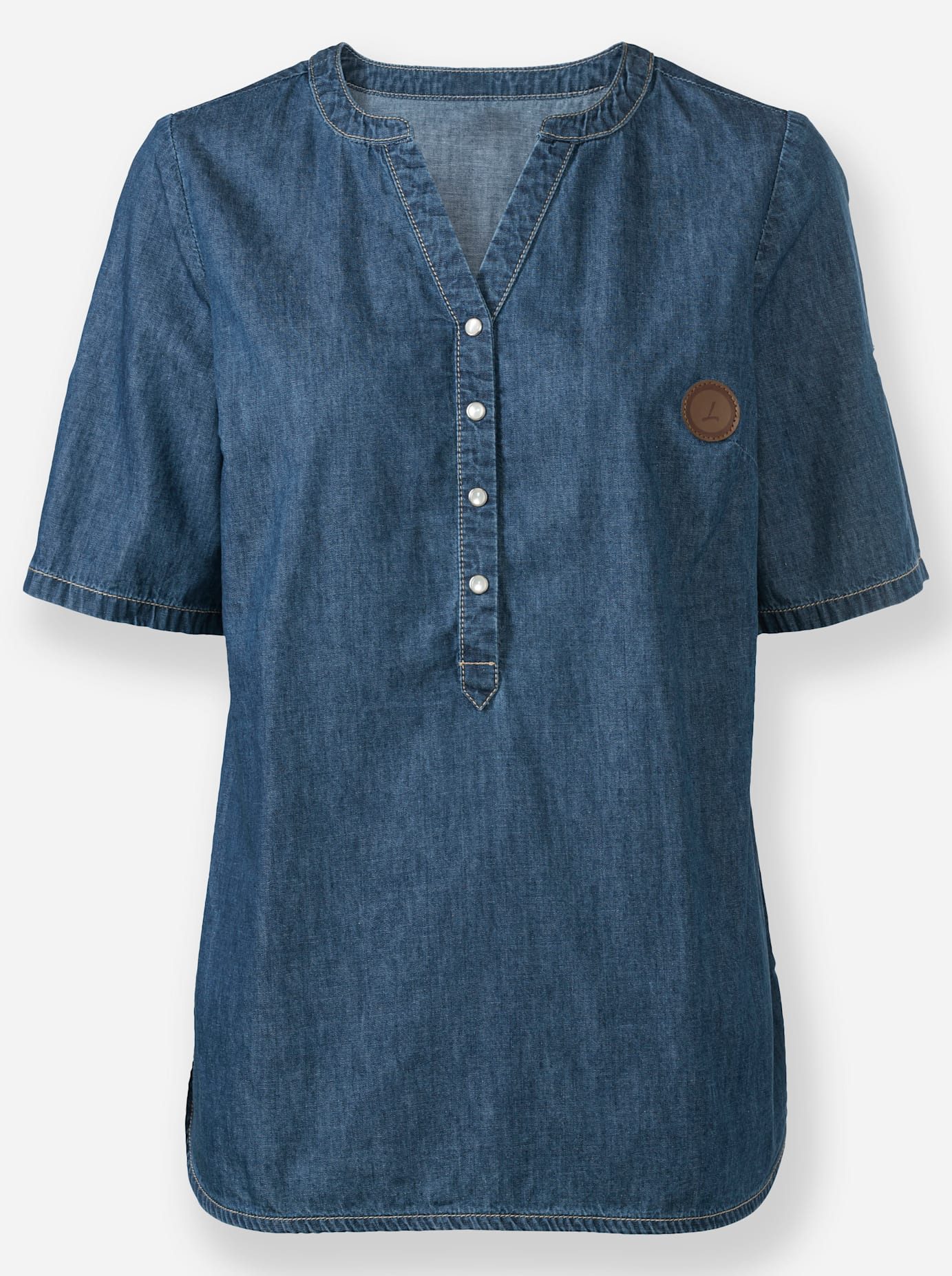 Casual Looks Blouse met korte mouwen