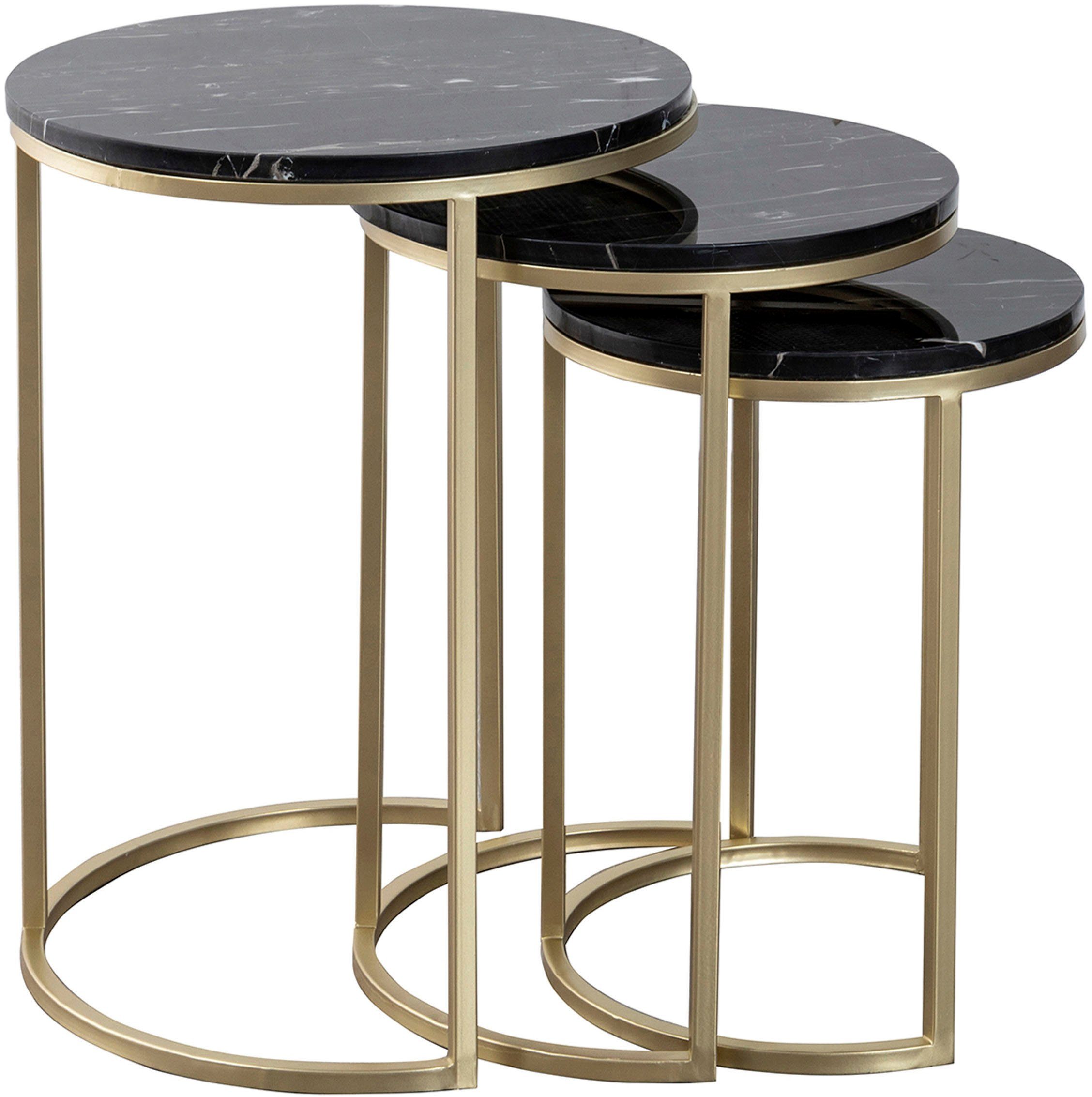 Kayoom Bijzettafel Tria 125 3-delige set, fascinerend en verfrissend (set, 3 stuks)