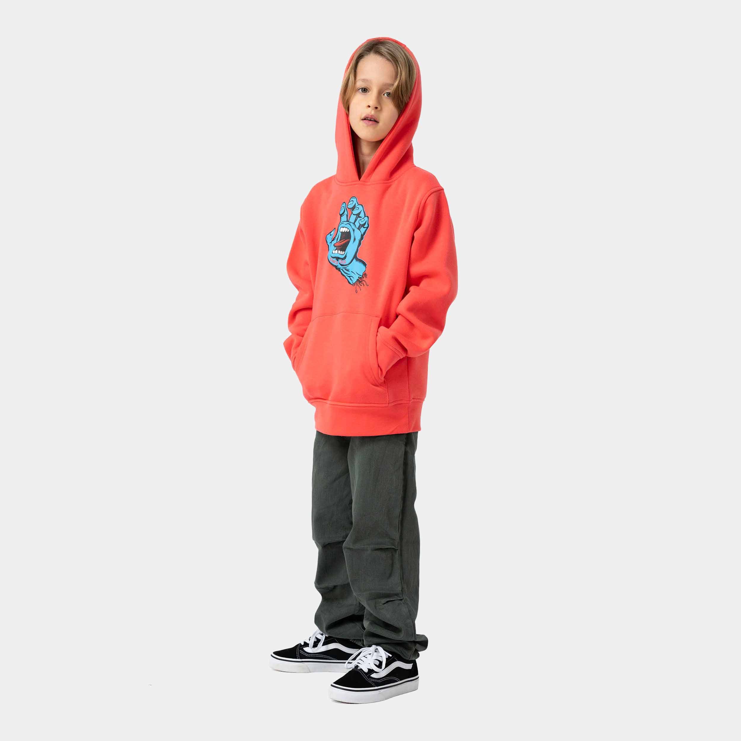 Santa Cruz Hoodie YOUTH SCREAMING HAND HOOD (1-delig)