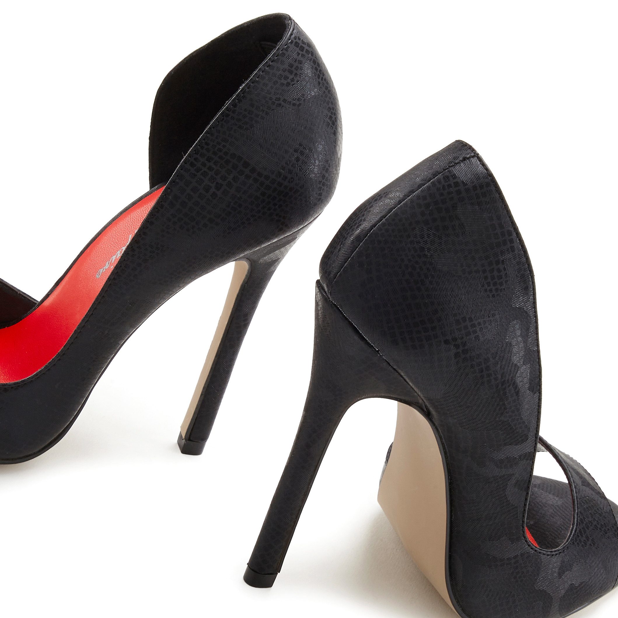 Lascana Belle Affaire Highheel sandaaltjes stijlvolle, open schoen met hoge hak, peeptoe pumps