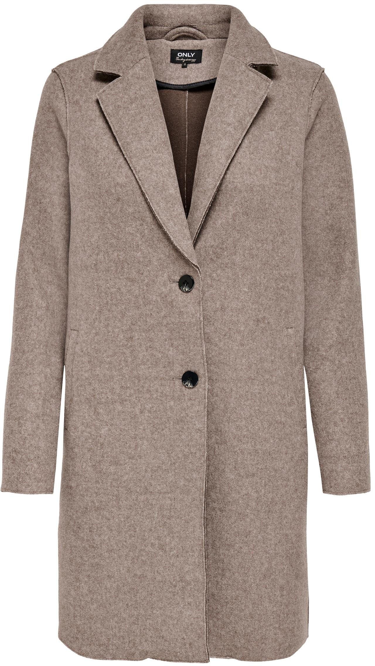 Only Korte jas ONLCARRIE BONDED COAT