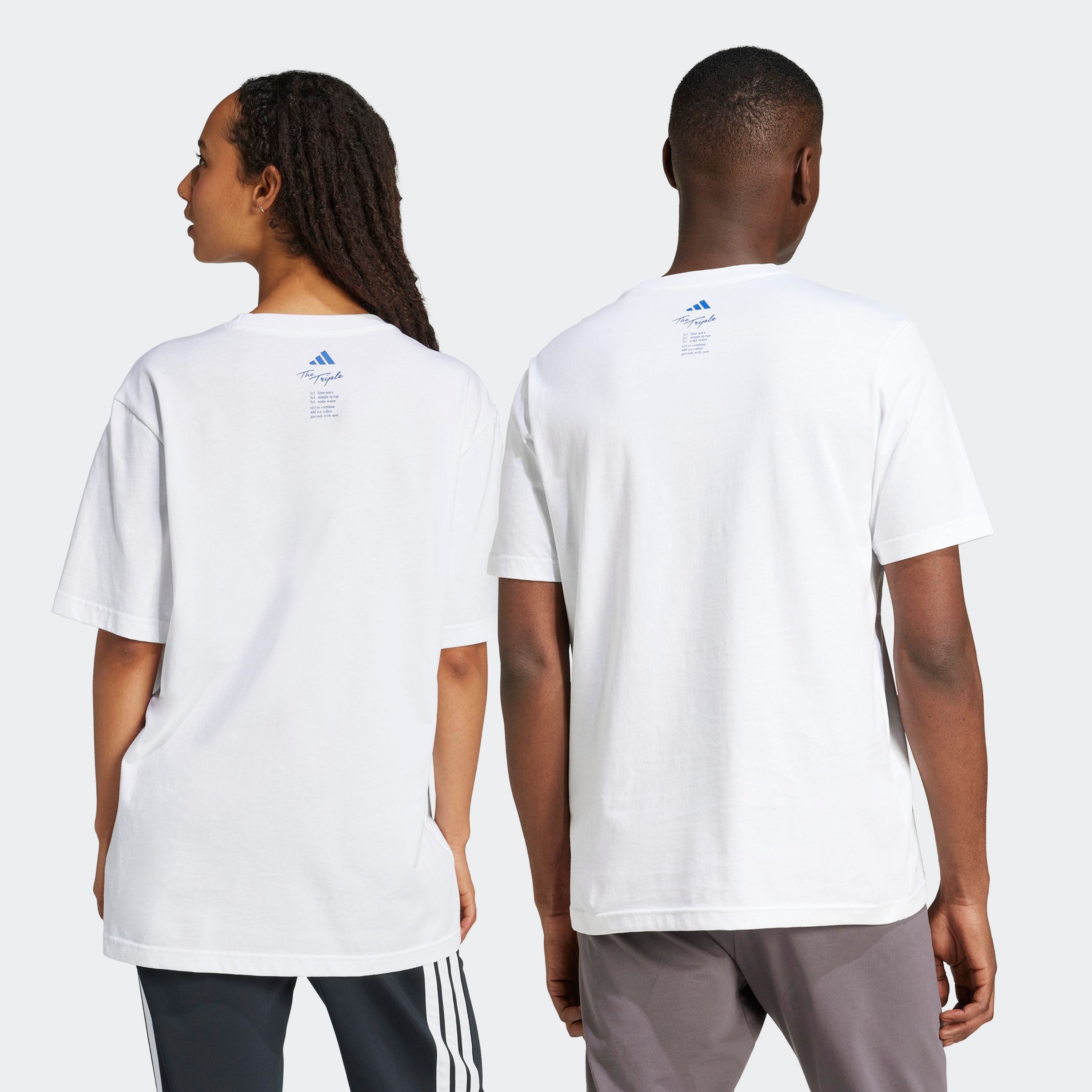 adidas Sportswear T-shirt M L DRINK TEE