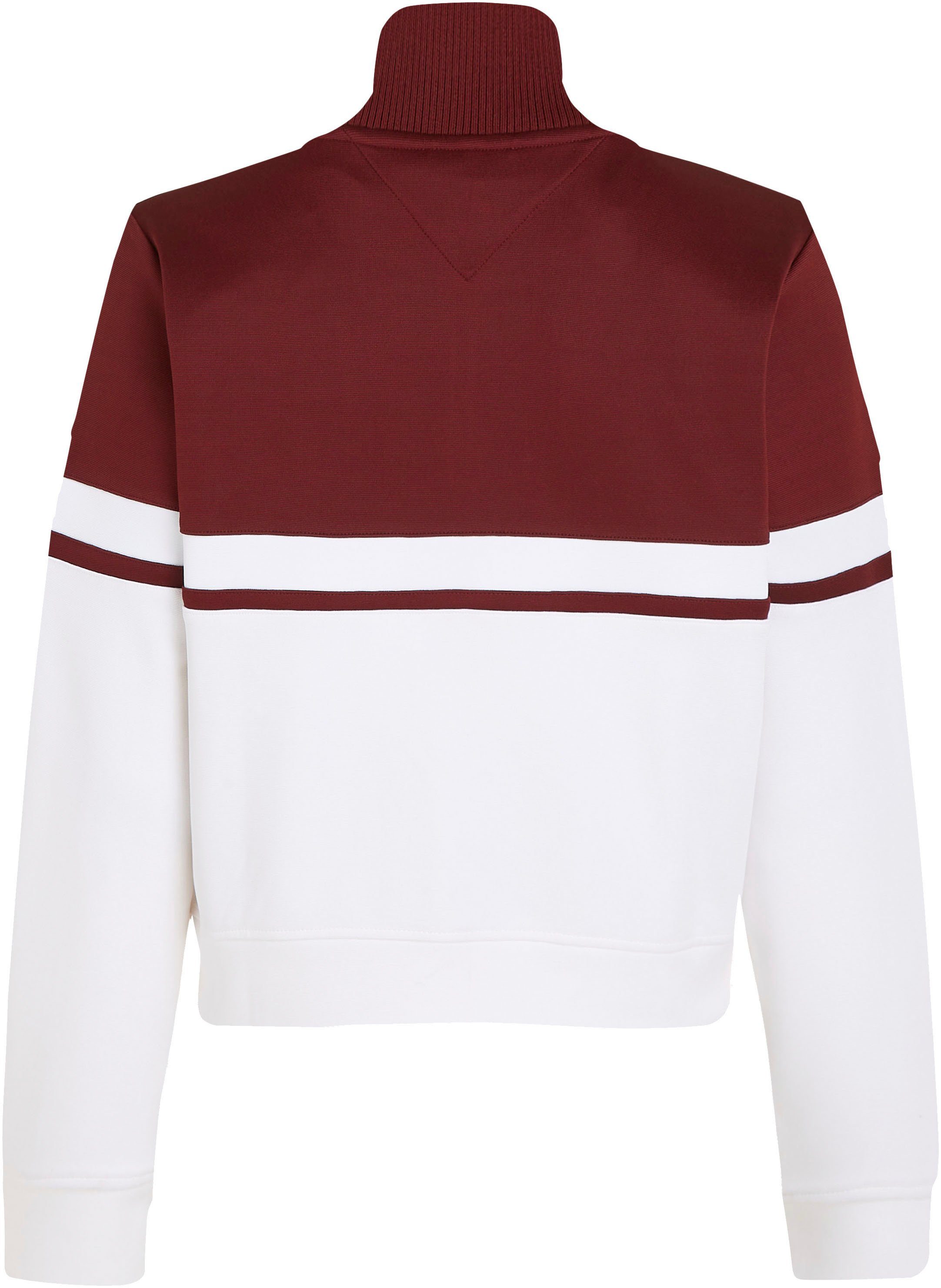 Tommy Hilfiger Sweatvest BLOCKED STRIPE REG ZIPTHRU HWK