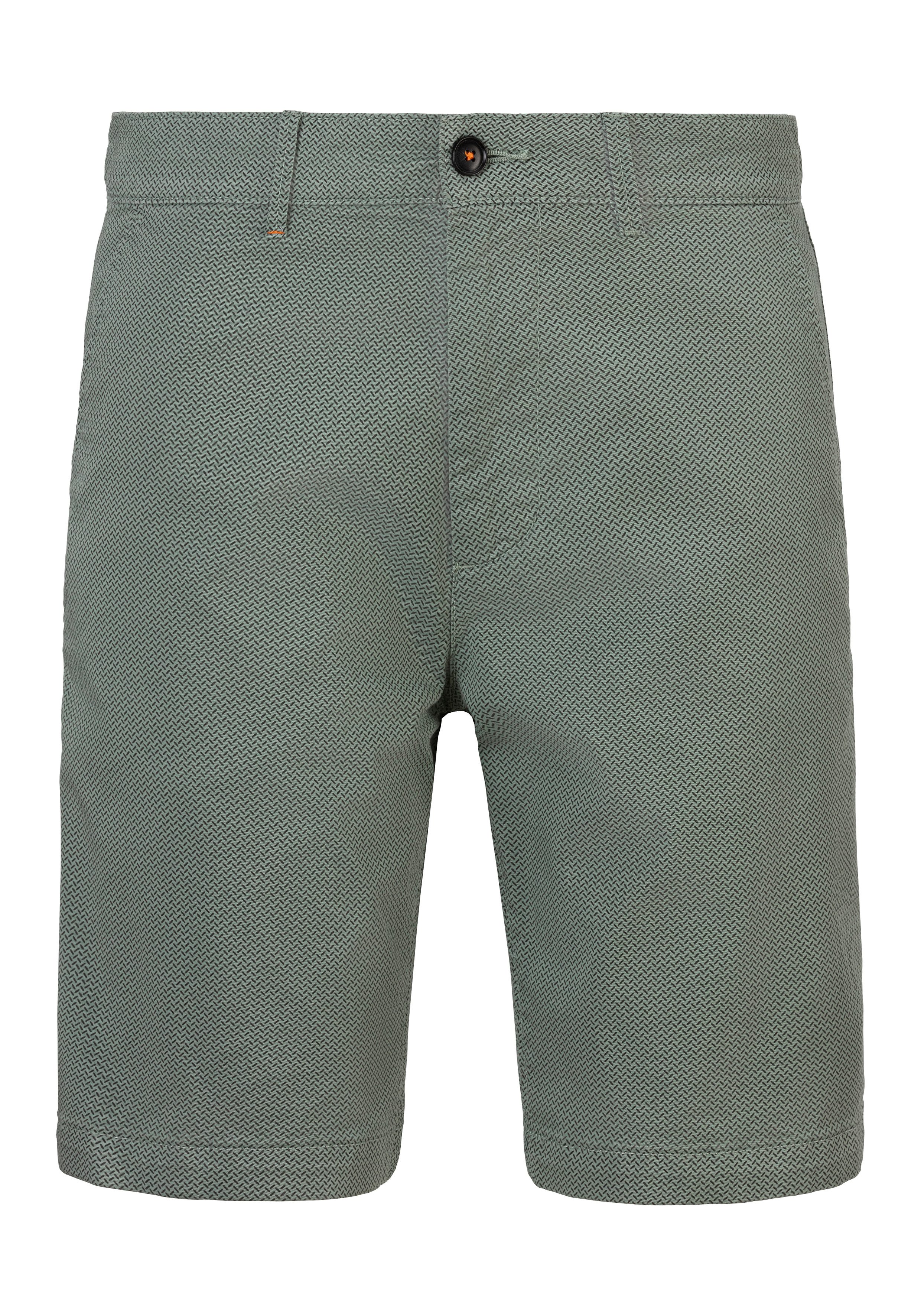 Boss Orange Chino slim-Shorts met contrastdetails heren chino's maat 40 groen