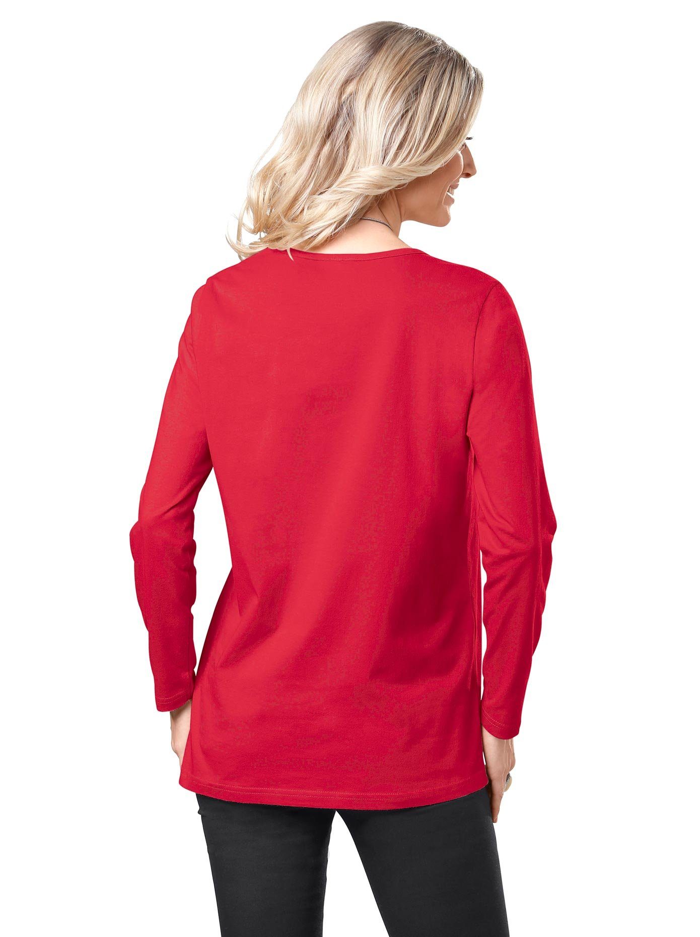 Classic Basics Shirt met lange mouwen Shirt (1-delig)