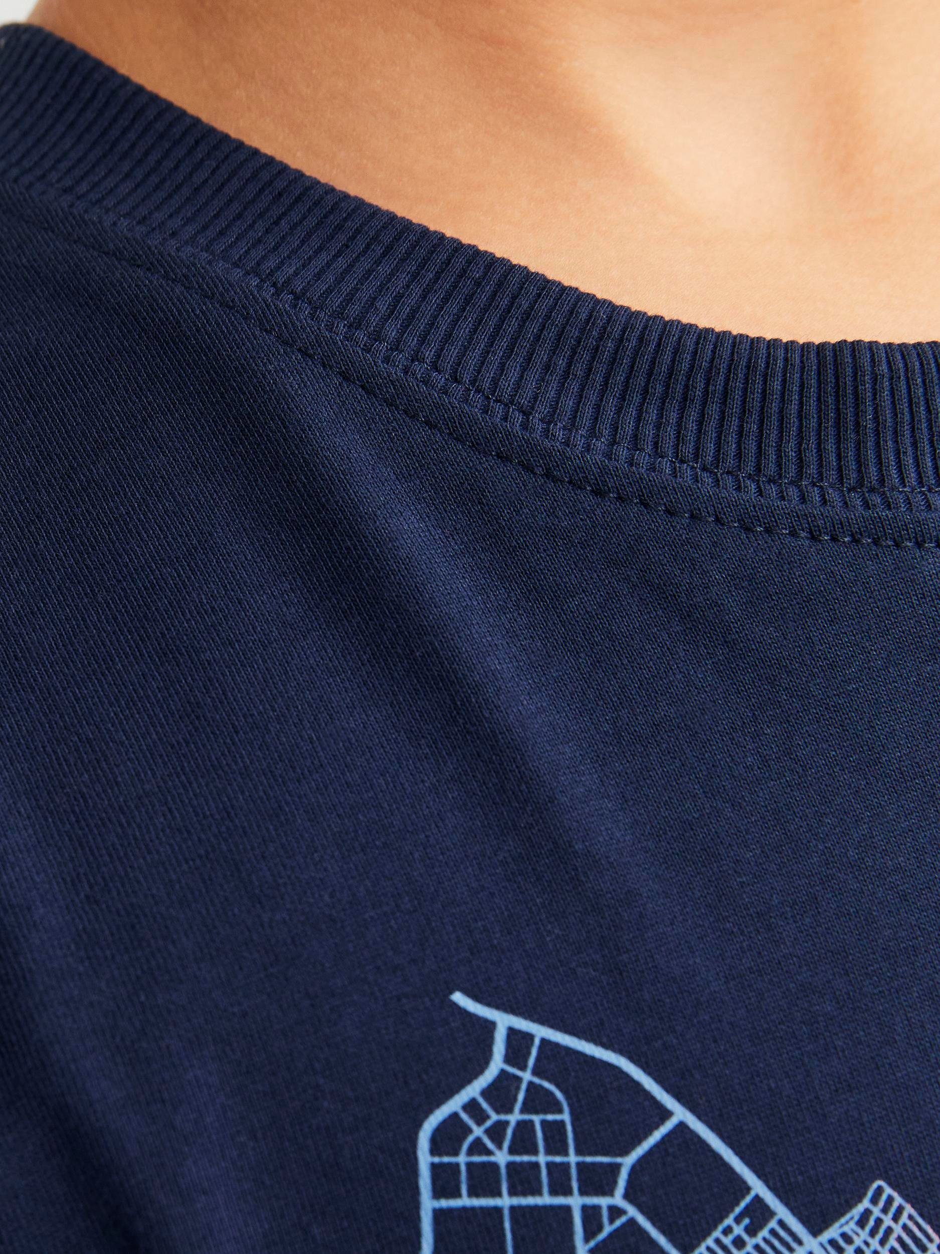 Jack & Jones Junior Shirt met korte mouwen JCOMAP LOGO TEE SS CREW NECK JNR