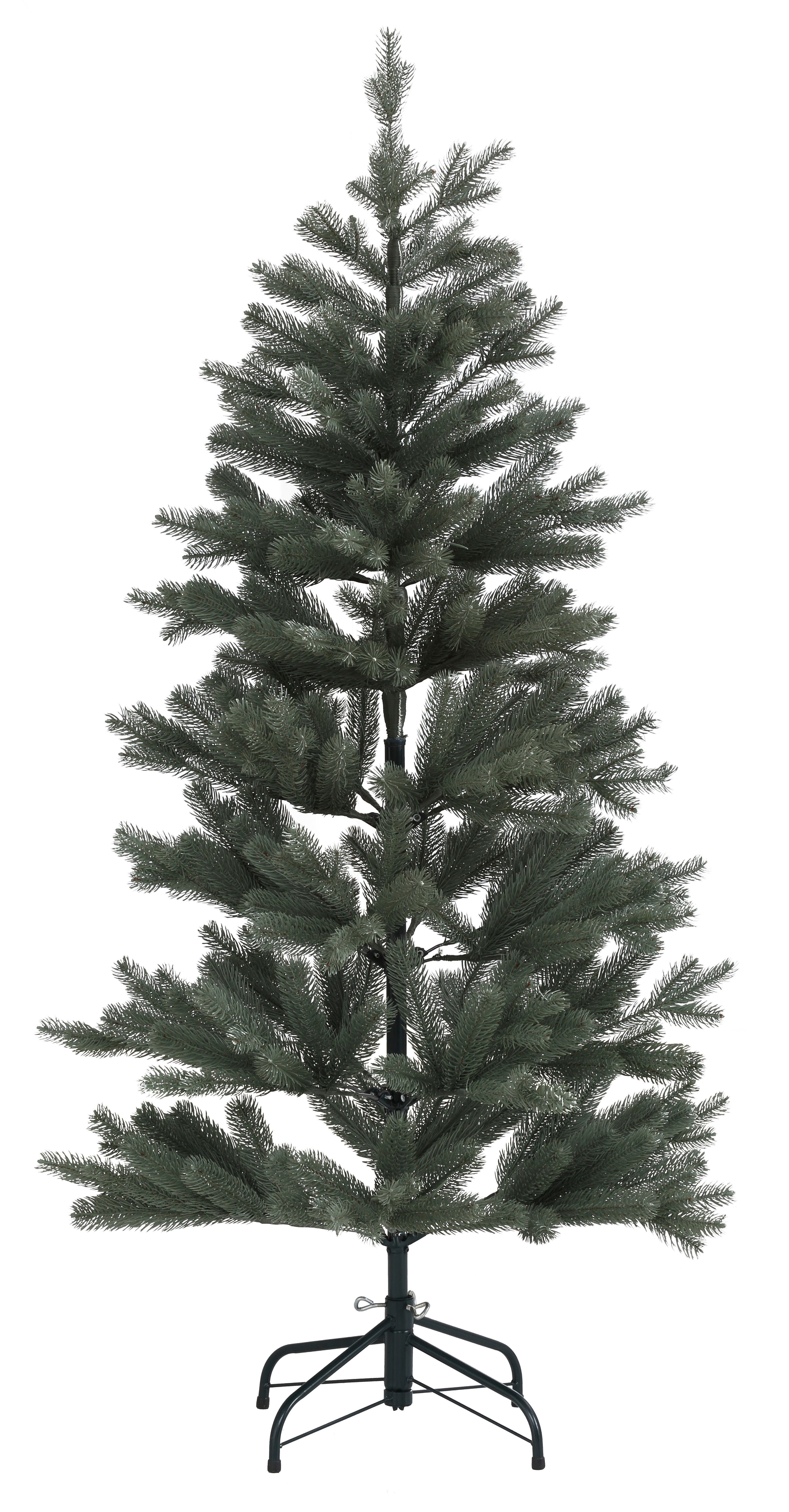 Kunstkerstboom Grey/Green met metalen standaard en buigbare twijgen