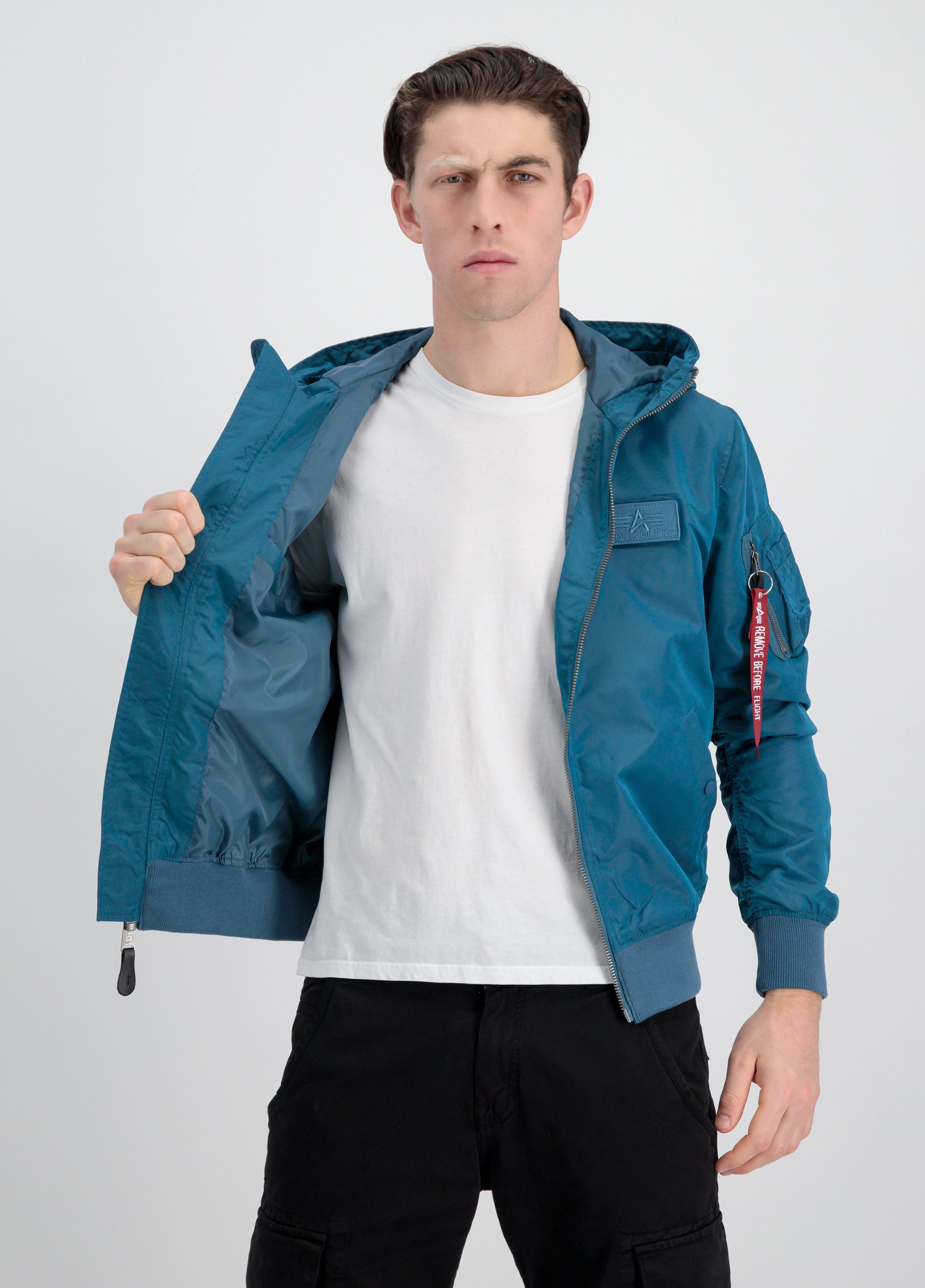Alpha Industries Bomberjack Alpha Industries Men - Bomber Jackets MA-1 LW Hooded