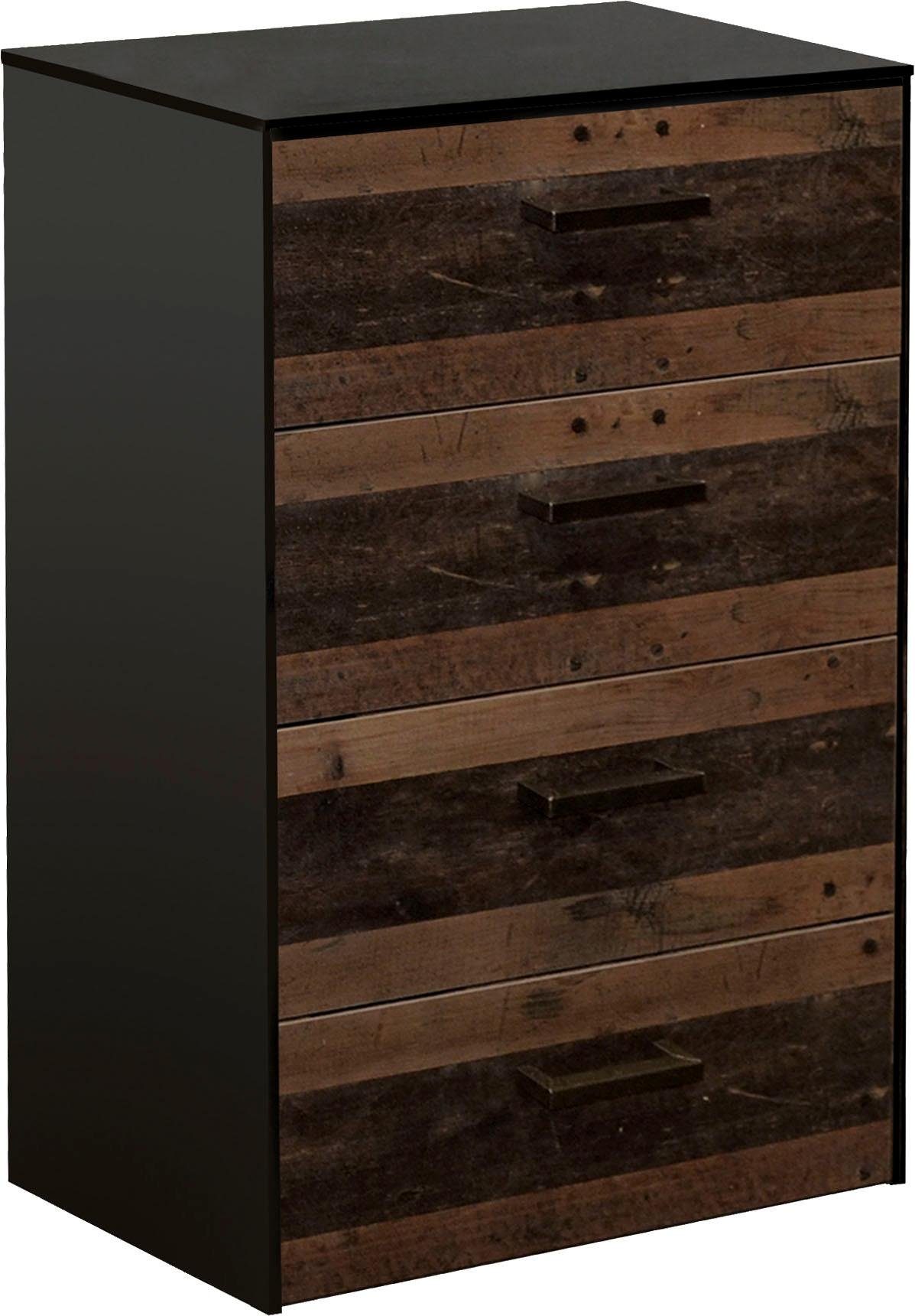 Mäusbacher Kast Texas Breedte 60 cm dressoirs zwart