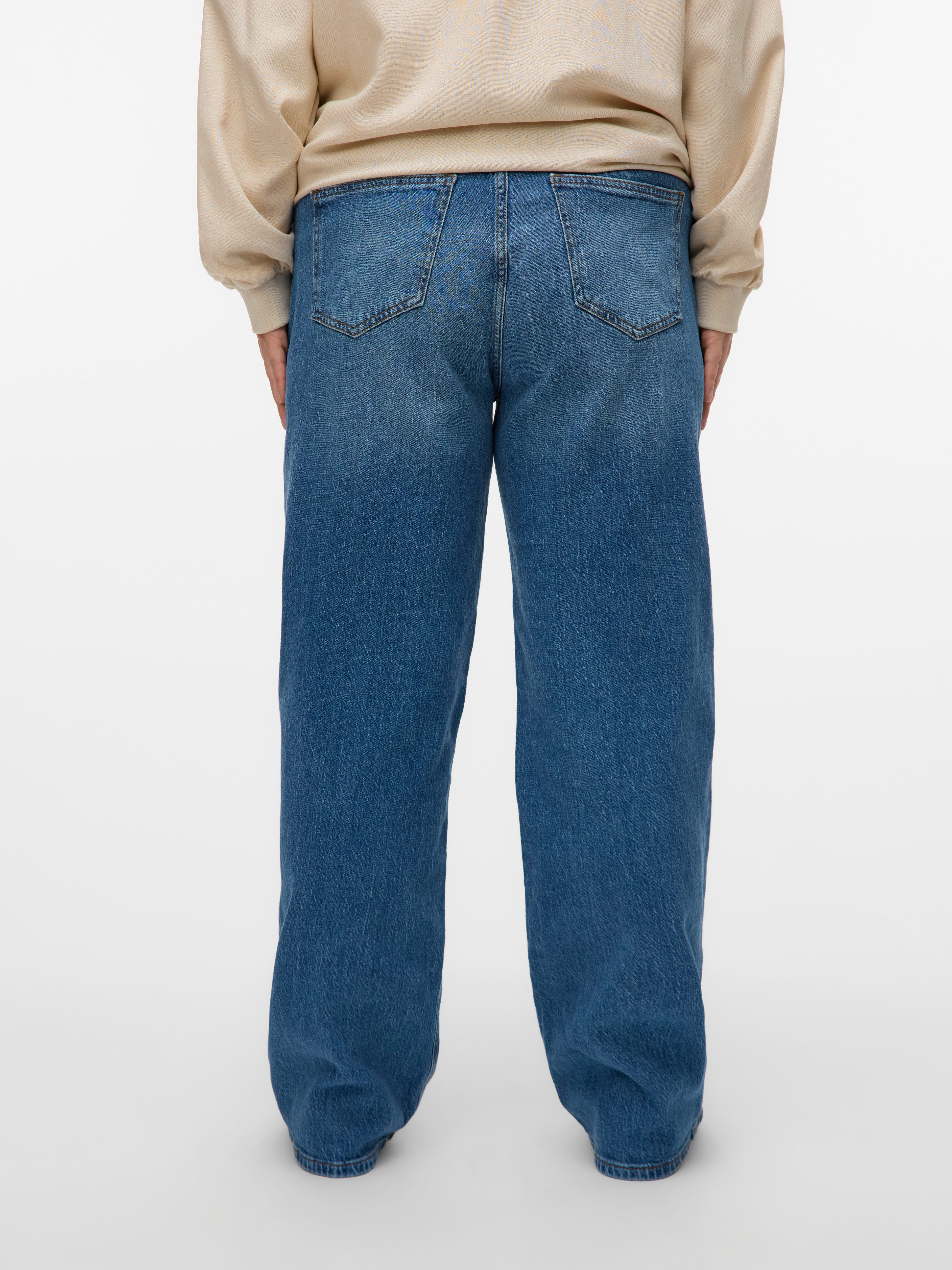 Vero Moda Curve High-waist jeans VMCTESSA HR WIDE J RA380 GA CUR NOOS