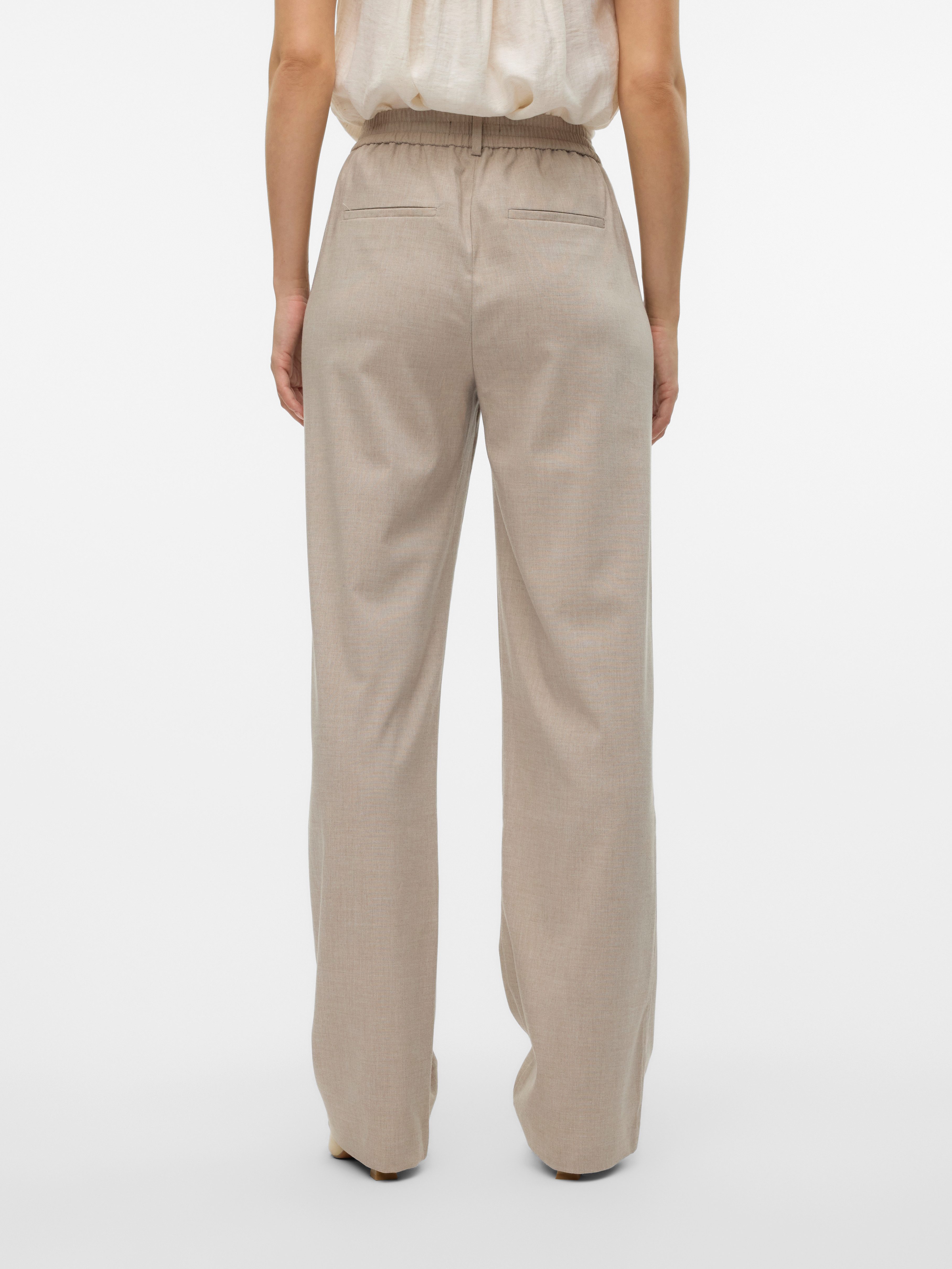 Vero Moda Pantalon VMMAYA GOODY MW STRAIGH TAILOR PANT NOOS