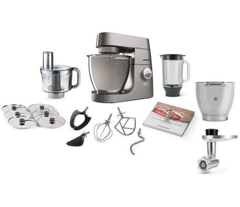 Kenwood Keukenmachine Chef Xl Titanium 67 Liter Grijs Met Accessoireset 1700 Watt kenwood kopen in de aanbieding Kenwood Keukenmachine Chef Xl Titanium 67 Liter Grijs Met Accessoireset 1700 Watt kenwood kopen in de aanbieding