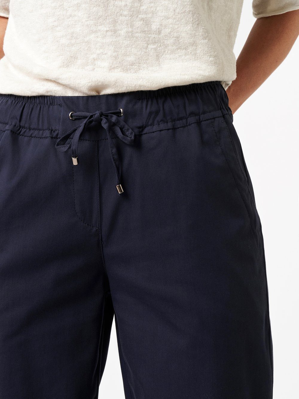 TONI Comfortbroek Pia Wide Leg 3/4 in 3/4-lengte, met wijde pijp