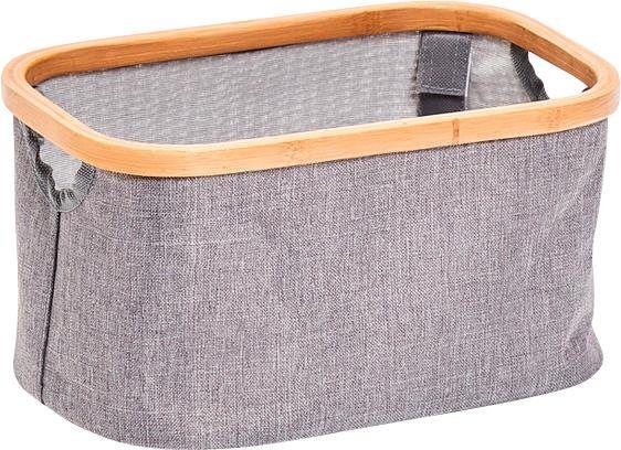 Zeller Present Opbergbox decoratieve opslag met bamboe frame