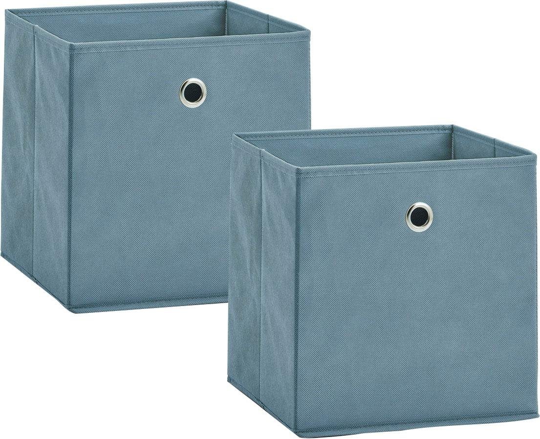Zeller Present Opbergbox opvouwbaar en snel opgeborgen (set, 2 stuks)