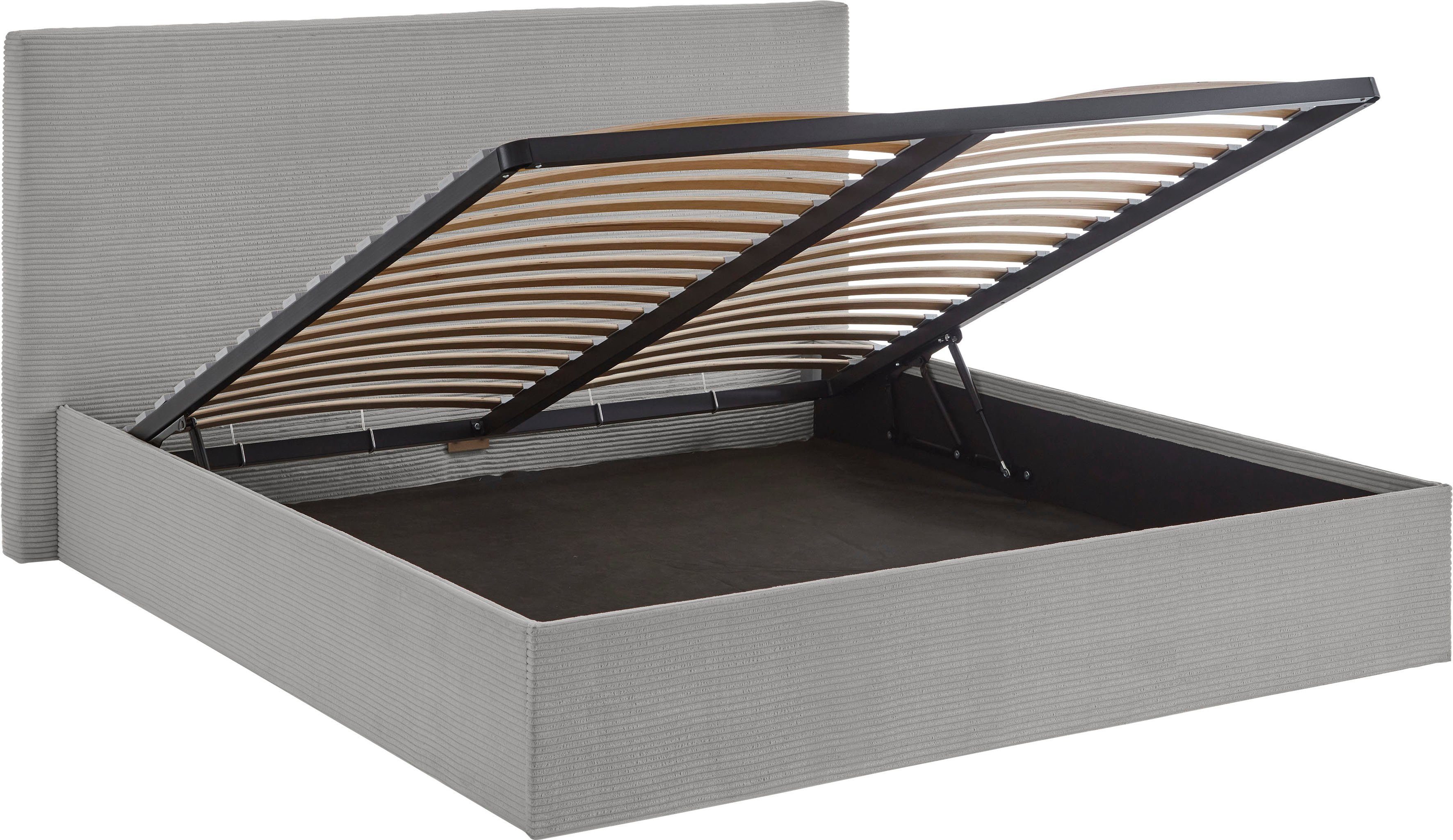 ATLANTIC home collection Bedframe Melody met bedkist en lattenbodem