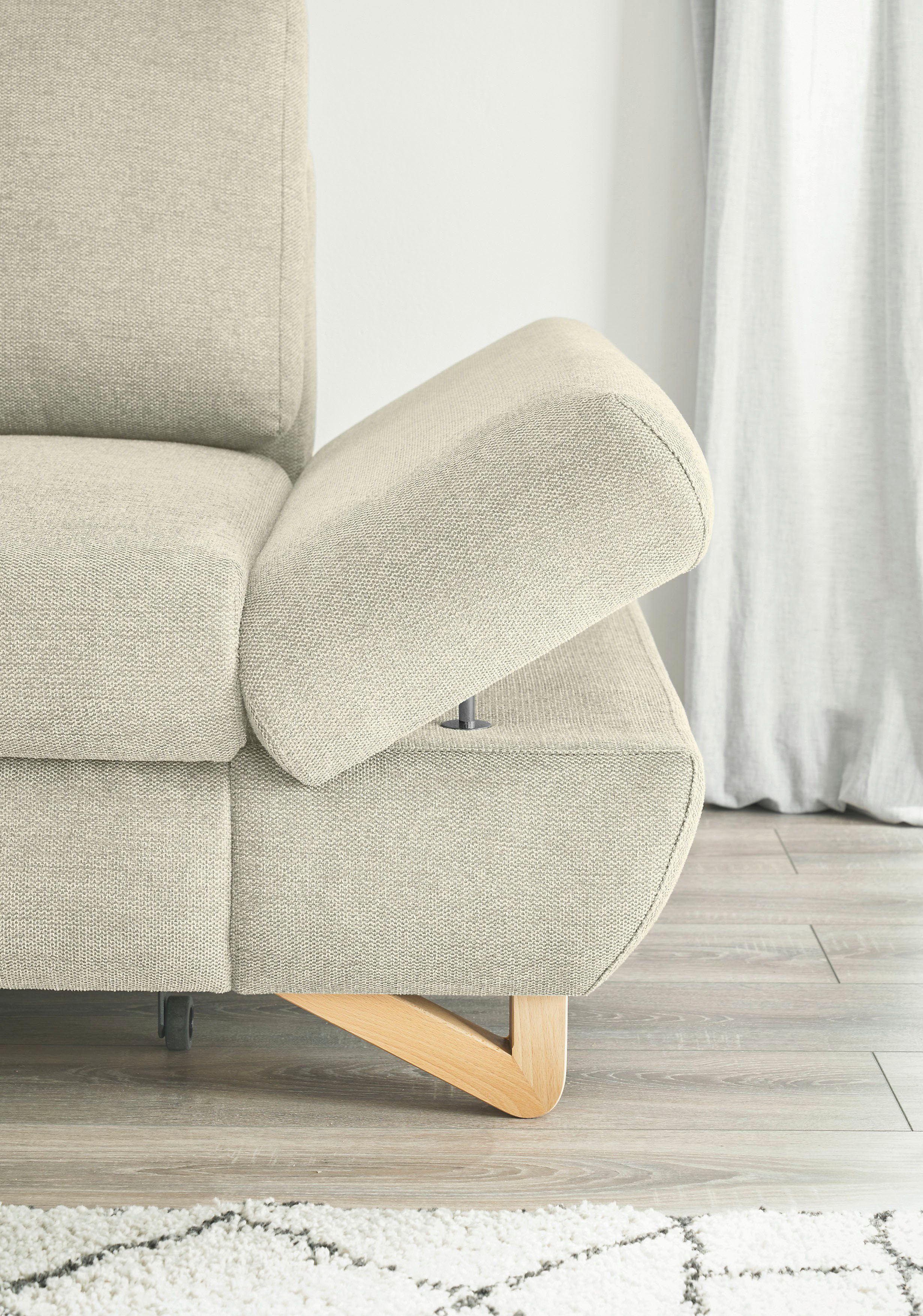 INOSIGN Slaapbank City/Giron comfortabele slaapbank (ligoppervlak 245 x 138 cm) en bedlade