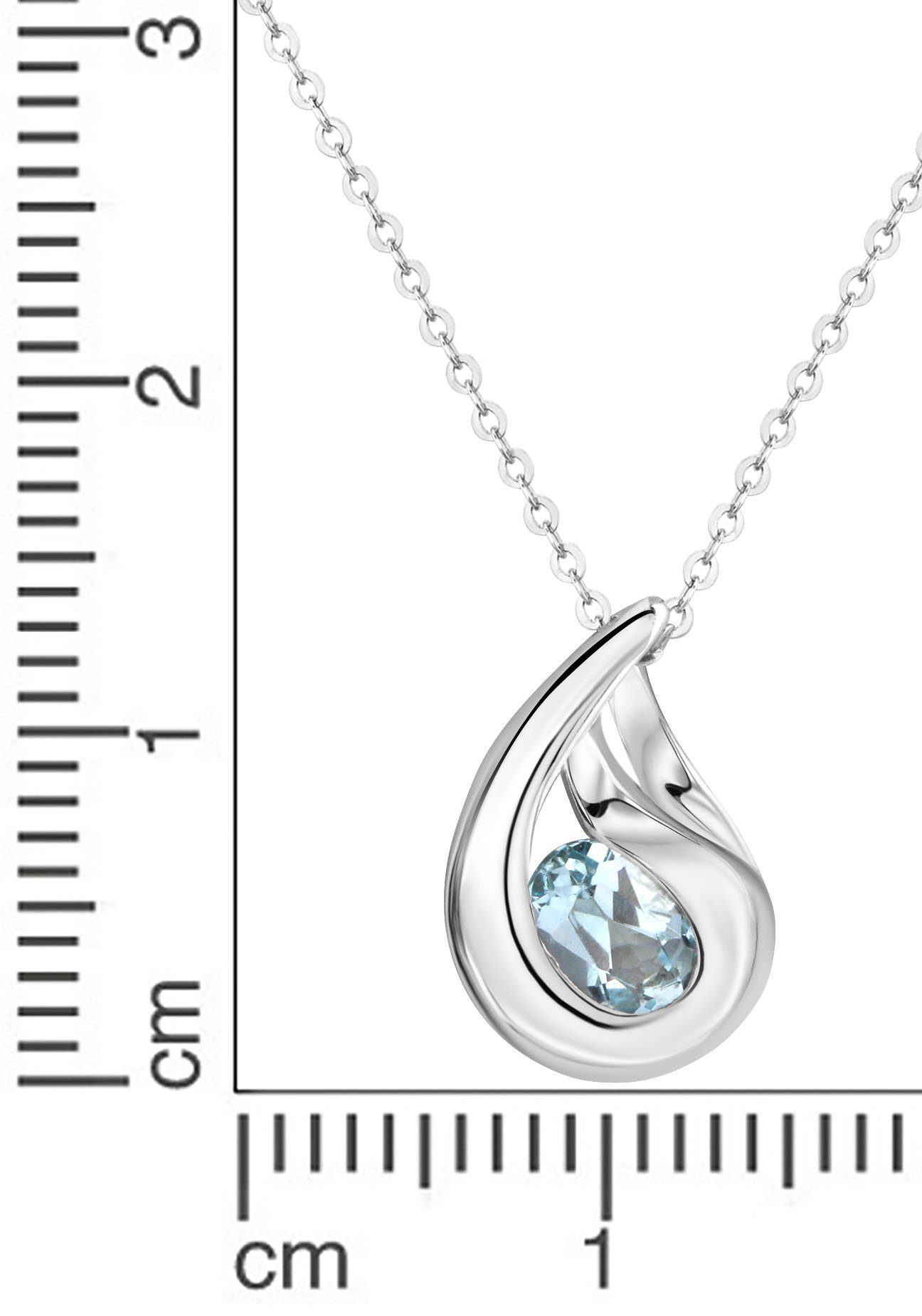 Firetti Ketting met hanger Sieraad cadeau zilver 925 halssieraad halsketting ankerkette druppel