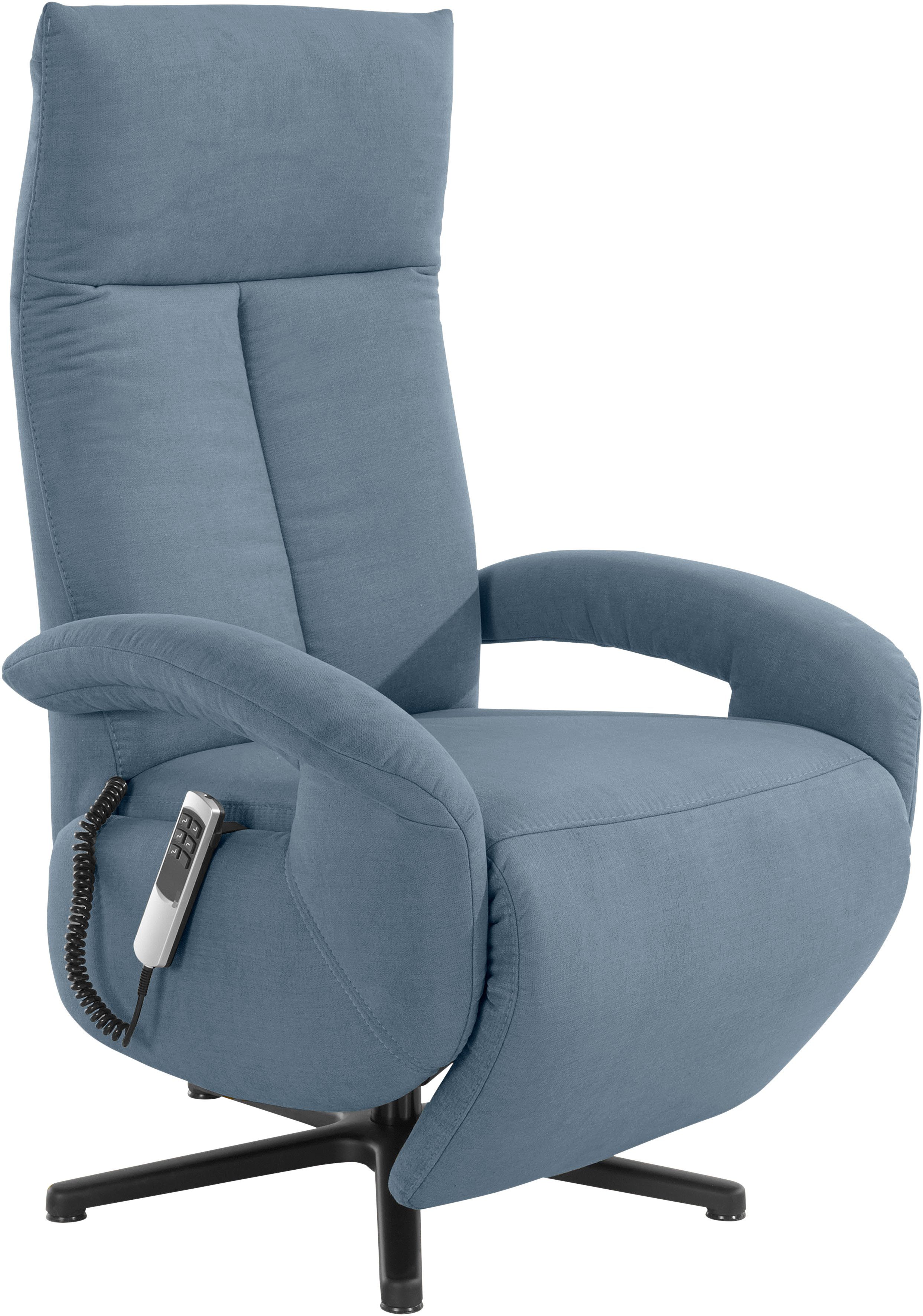 sit&more Relaxfauteuil Tycoon naar keuze handmatig, met twee motoren of met accu of met 2 motoren