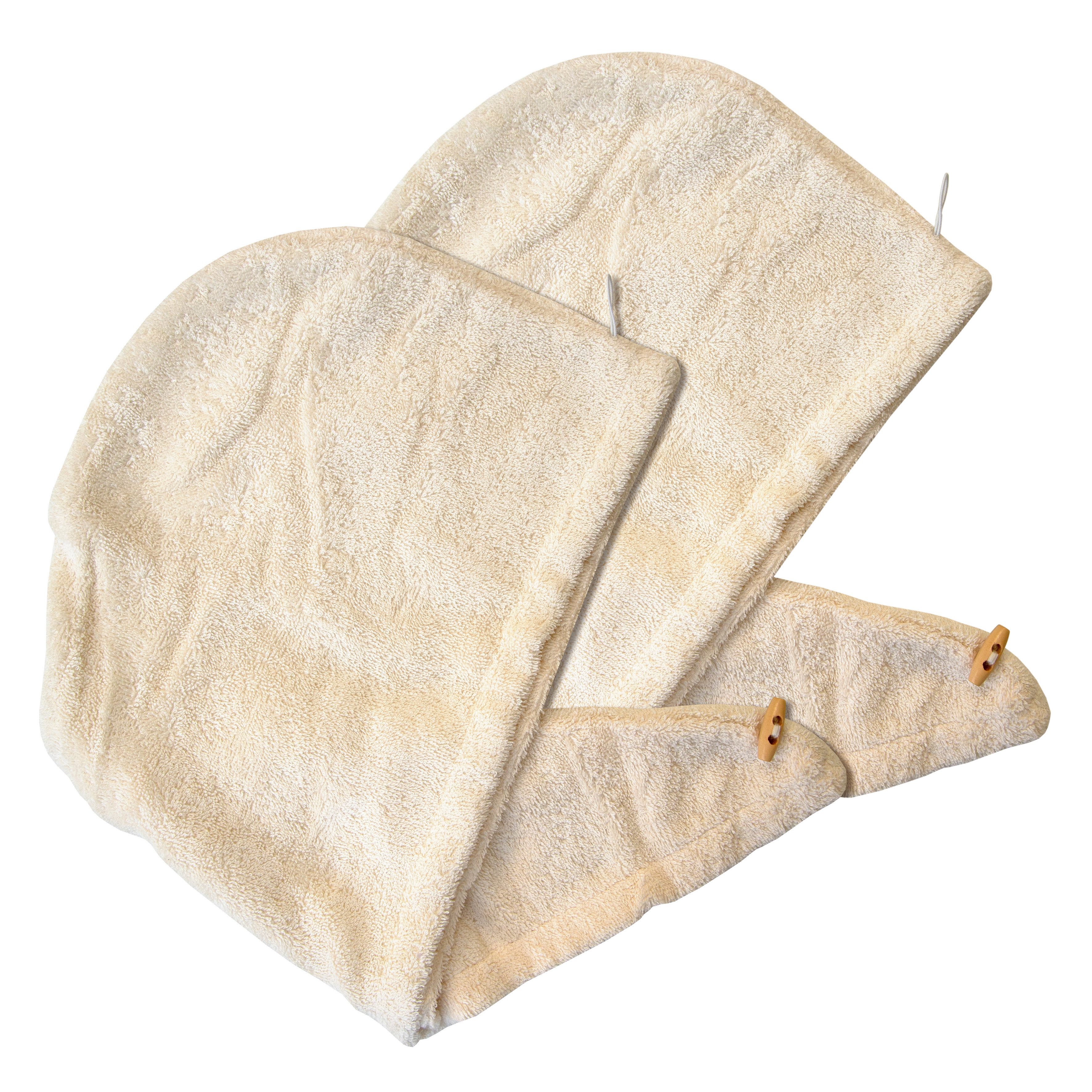 Dyckhoff Tulband-handdoek Opal turban-handdoek (set, 2 stuks)