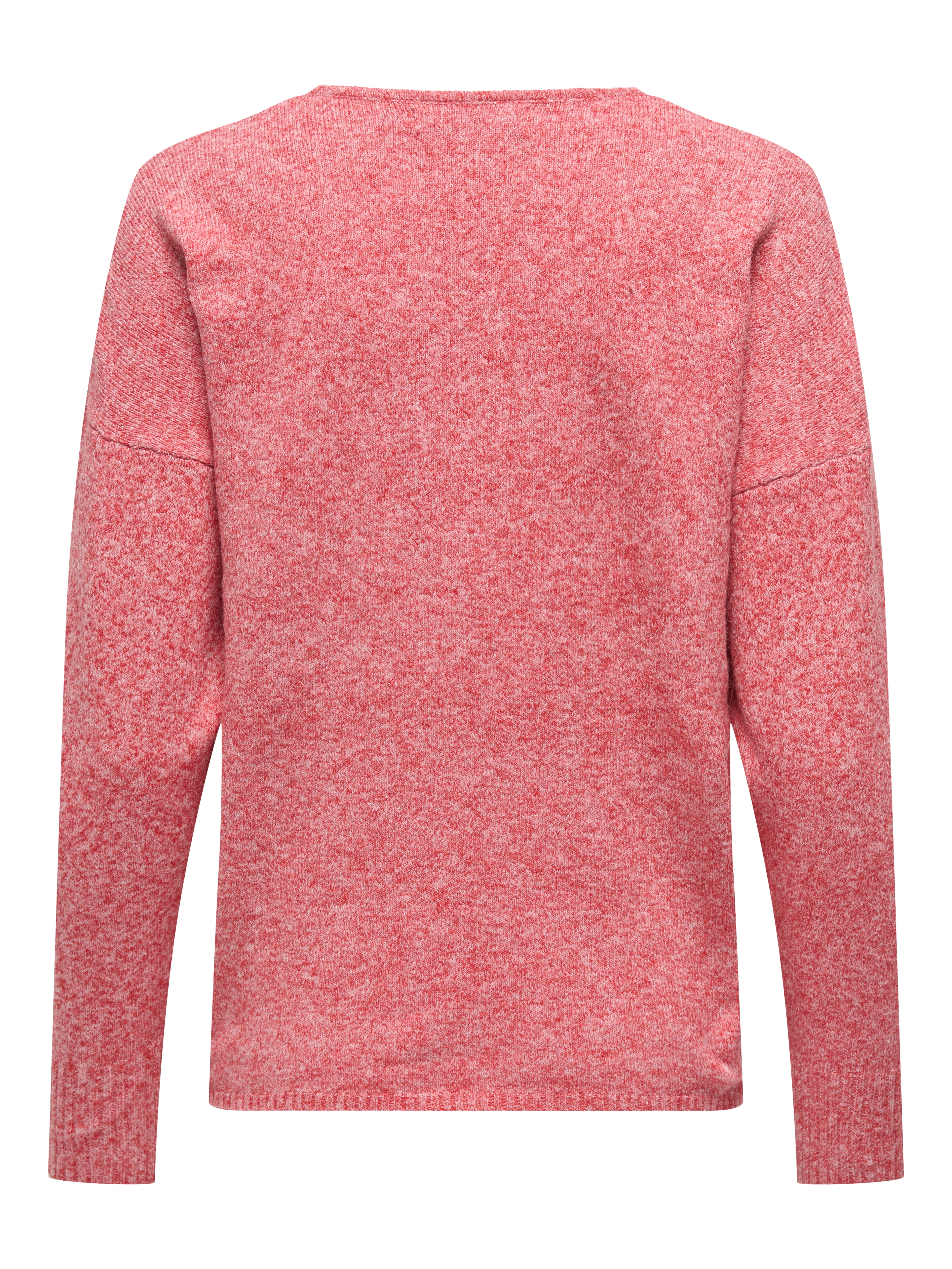Only Trui met V-hals ONLRICA LIFE L/S V-NECK PULLO KNT NOOS