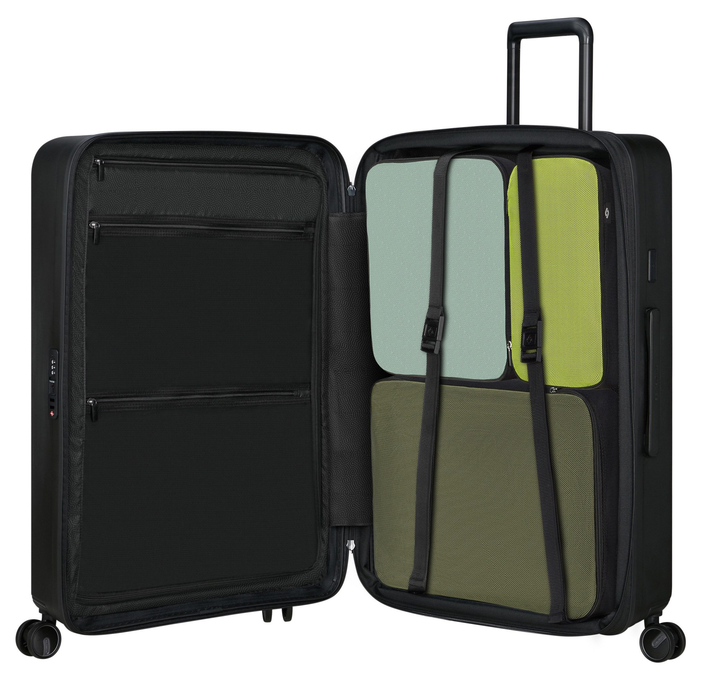 Samsonite Hardshell-trolley RESTACKD, verschillende maten en kleuren (Met opbergtas)