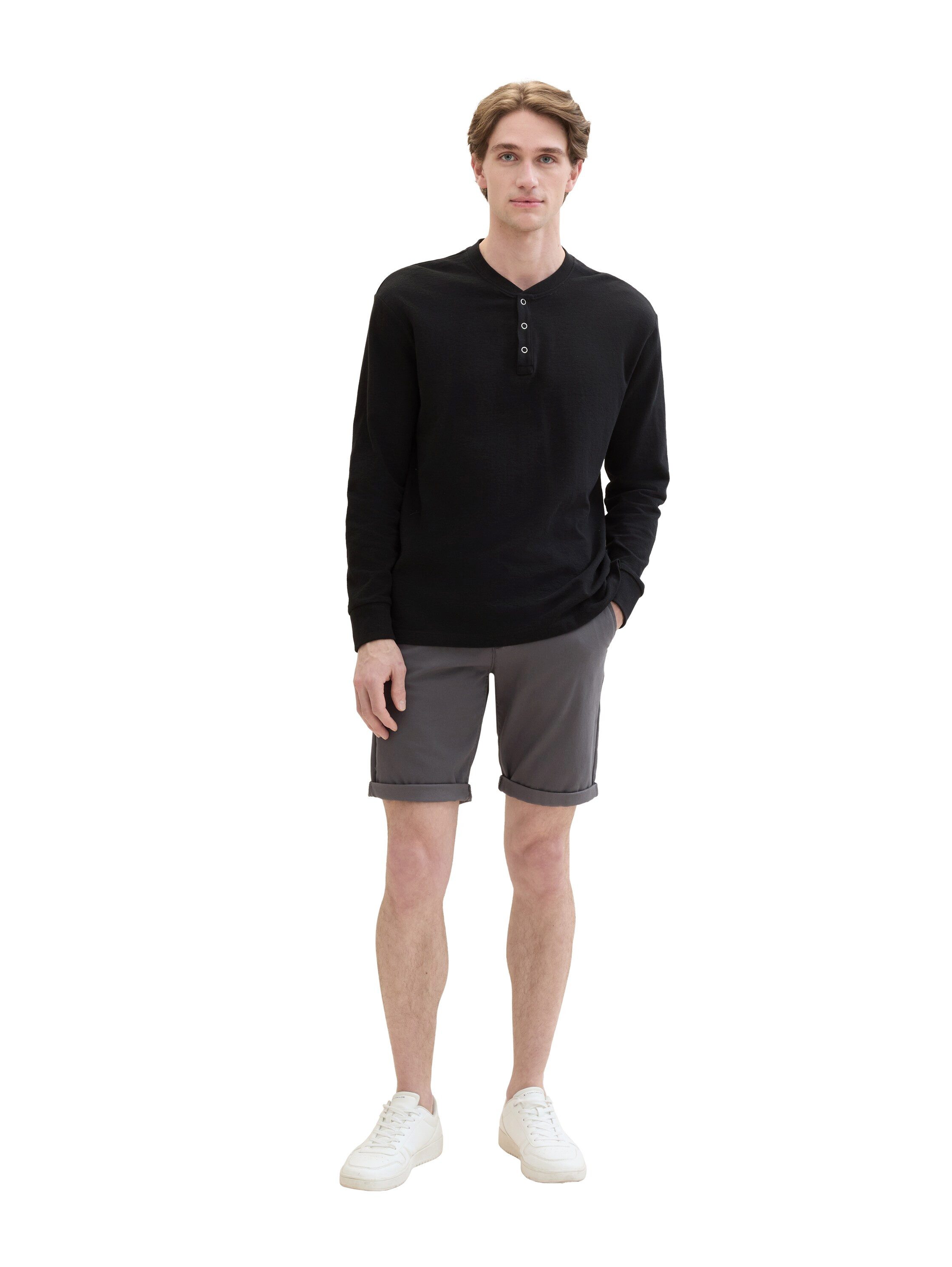 Tom Tailor Bermuda met paspelzakje