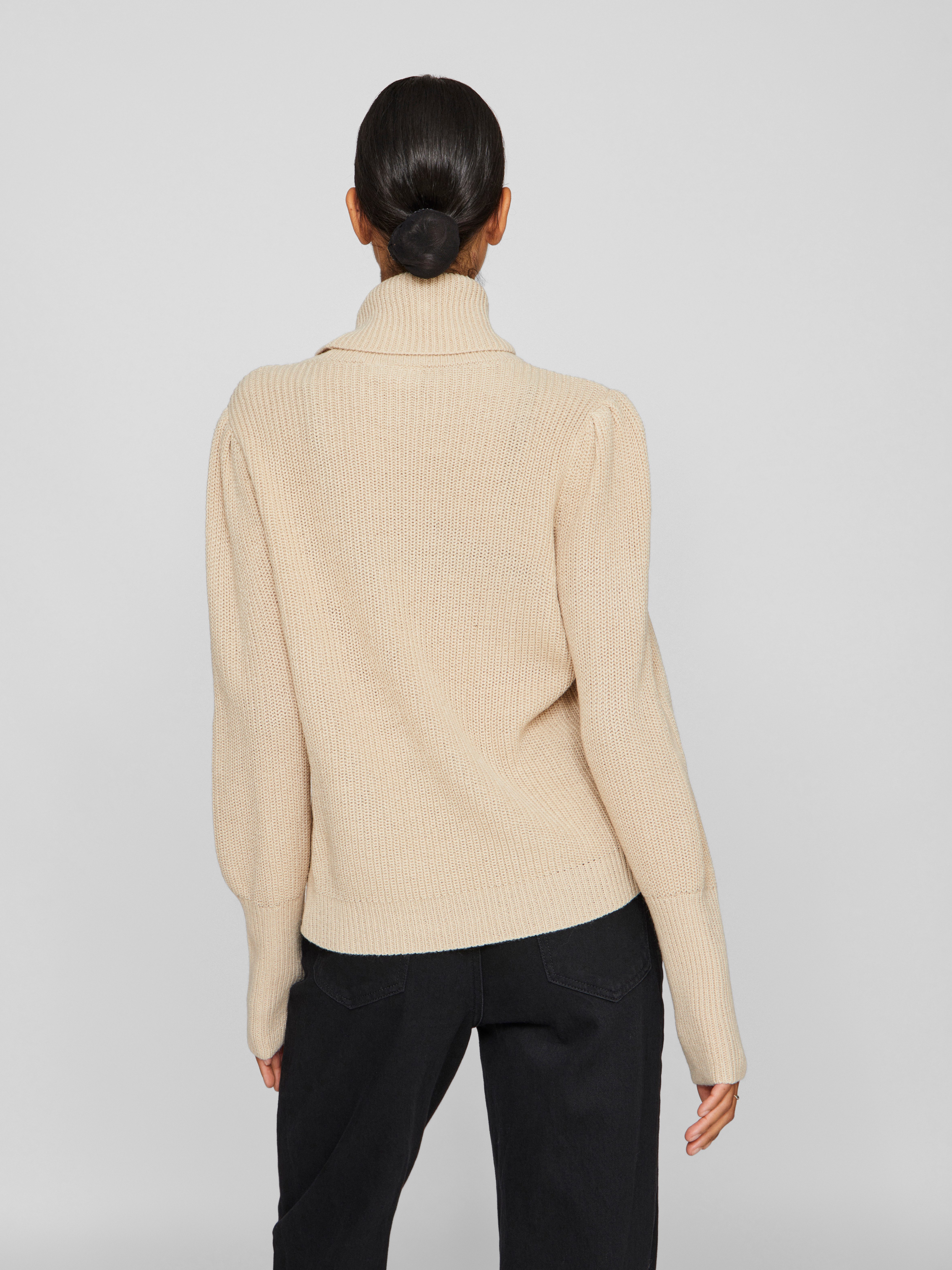 Vila Coltrui VILOU NEW ROLLNECK L/S KNIT TOP - NOOS