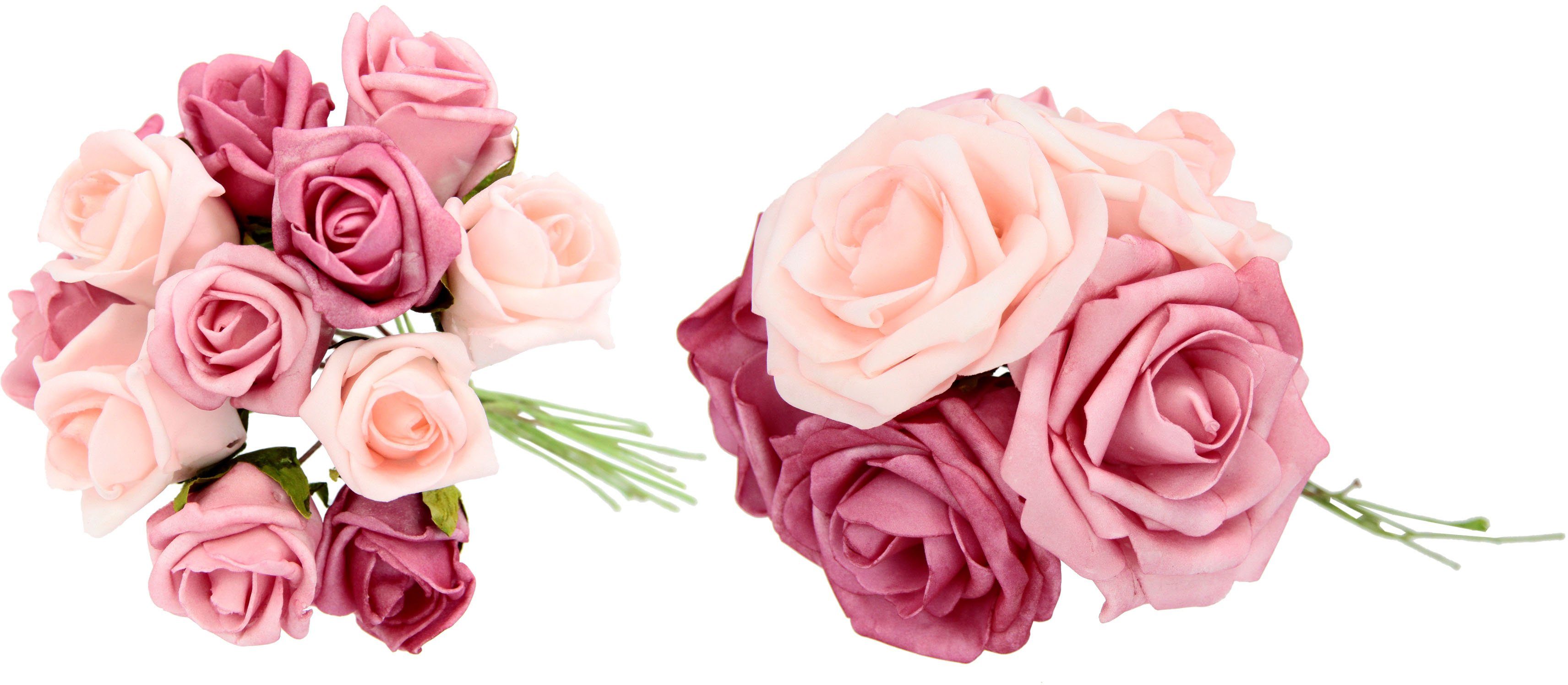 I.GE.A. Kunstbloem Pick Soft-rozen