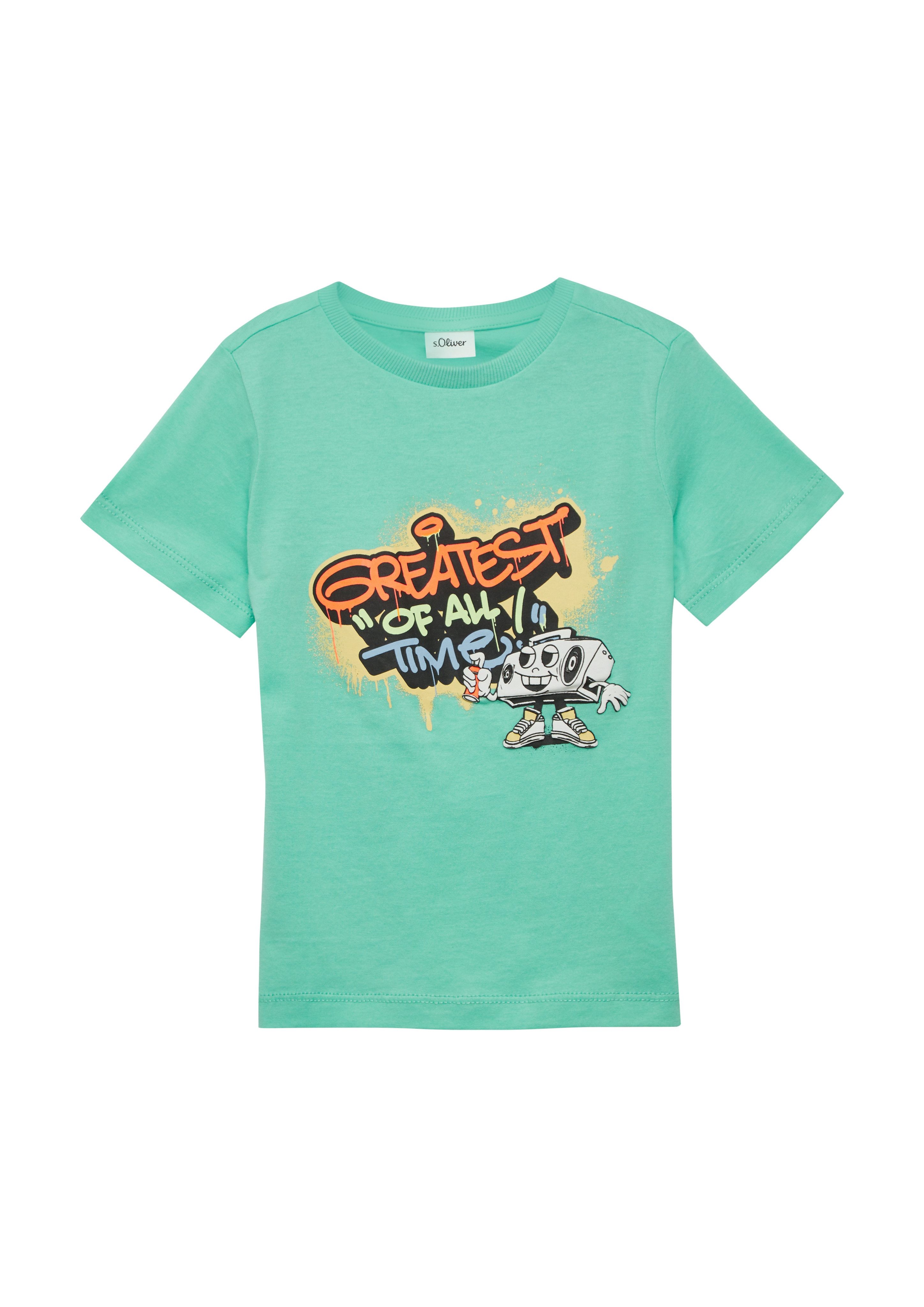 s.Oliver RED LABEL Junior T-shirt jongens t-shirts maat 116/122