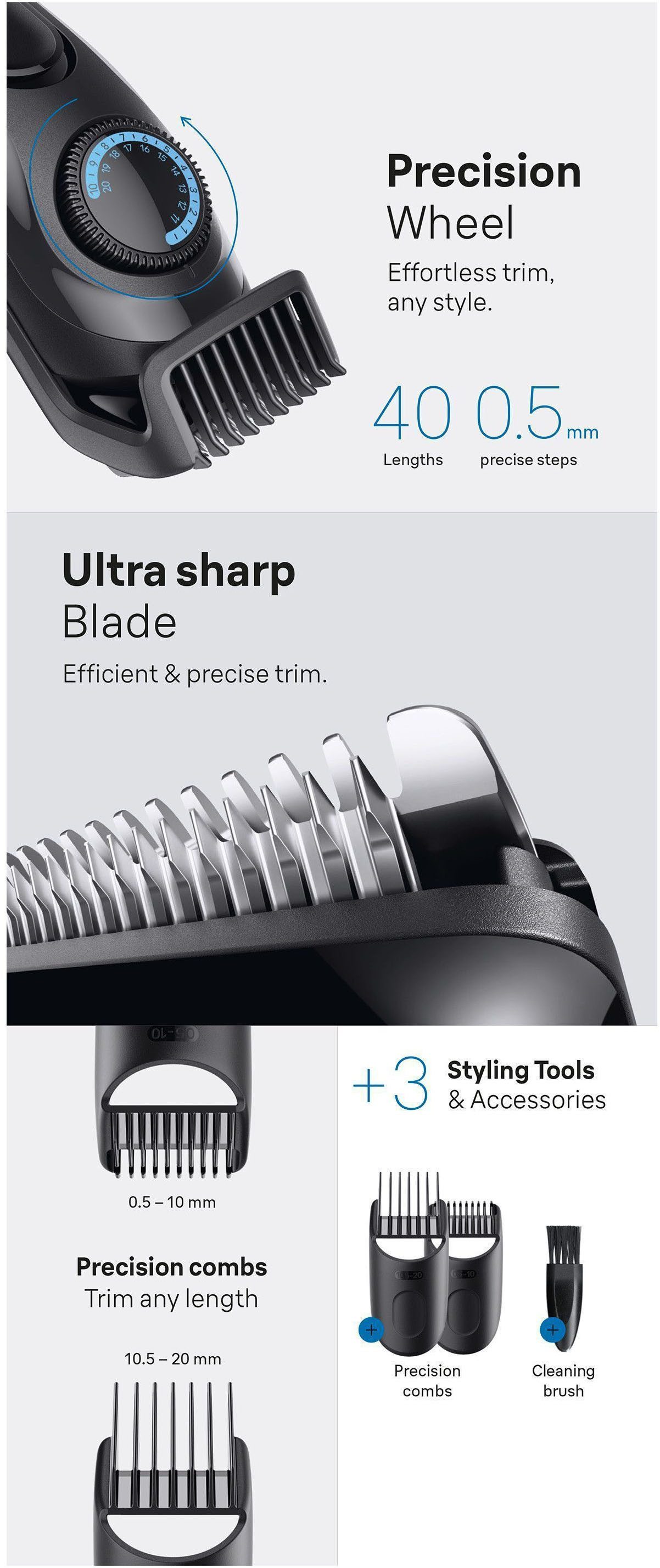 Braun Tondeuse Barttrimmer Series 3 BT3520